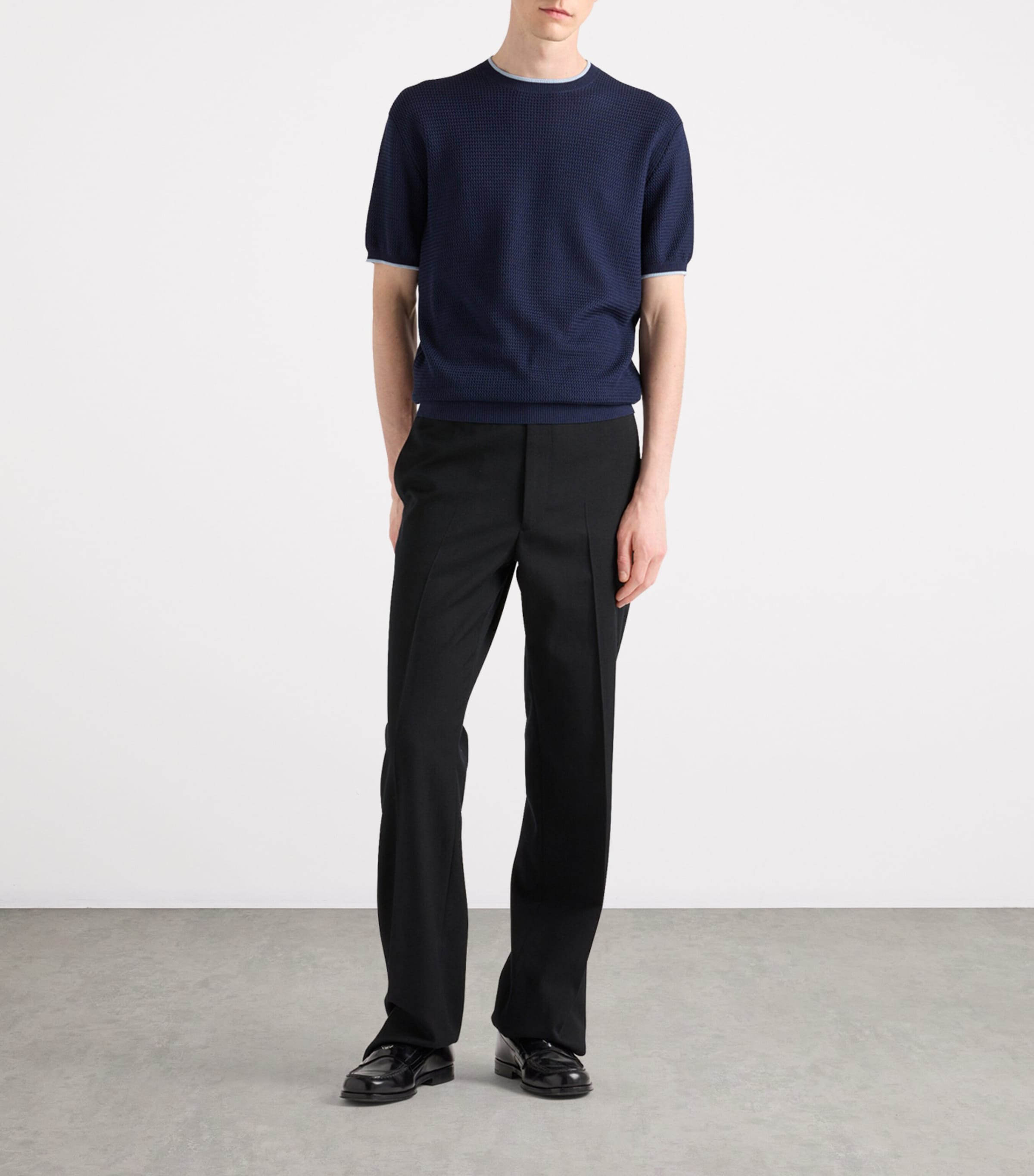 Silk-Blend T-Shirt F0008 Image 2