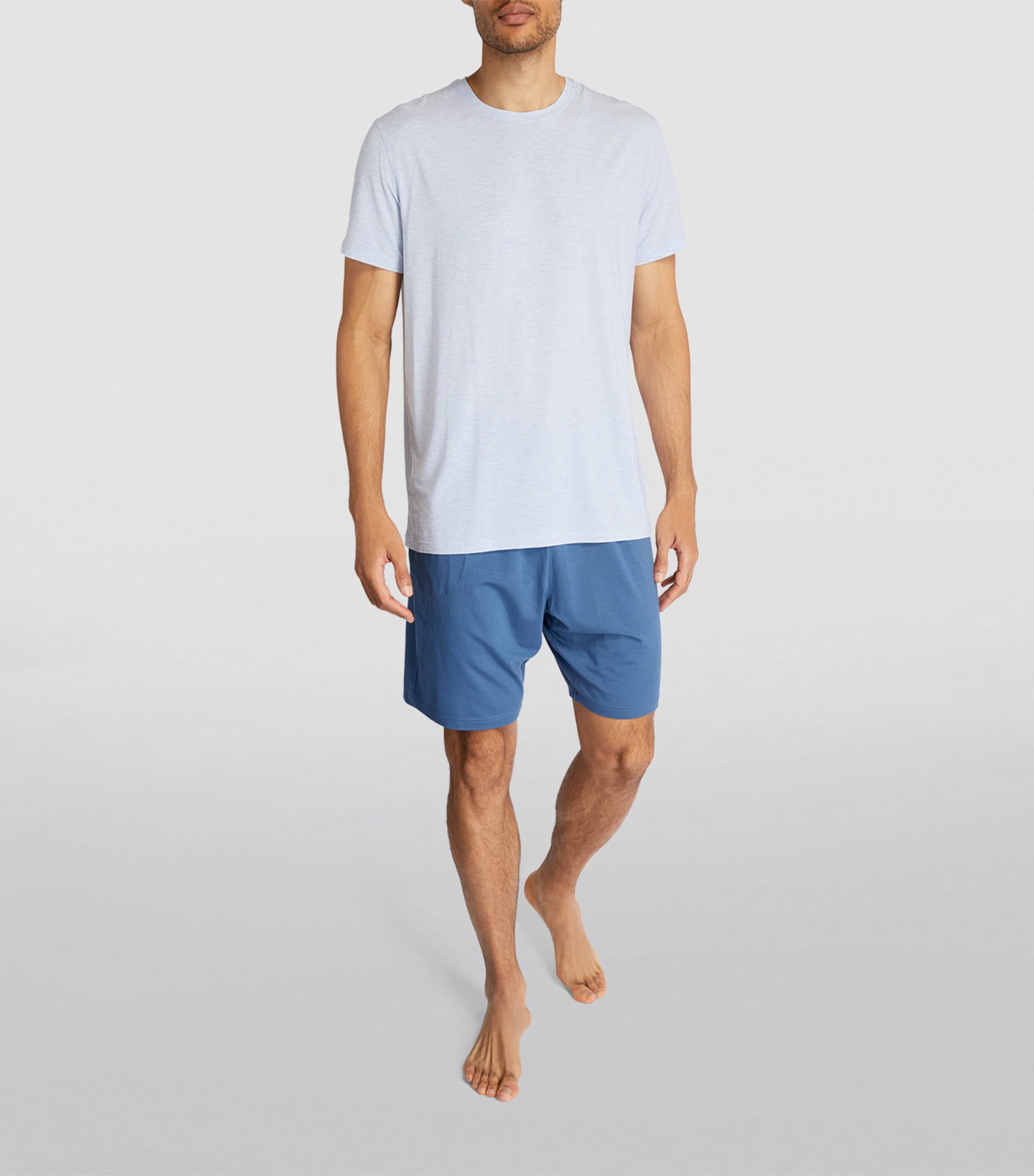 Modal Micro T-Shirt BLUE Image 2