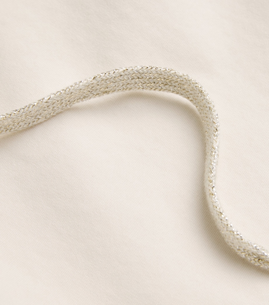 Cotton-Blend Drawstring Trousers SABBIA Image 5