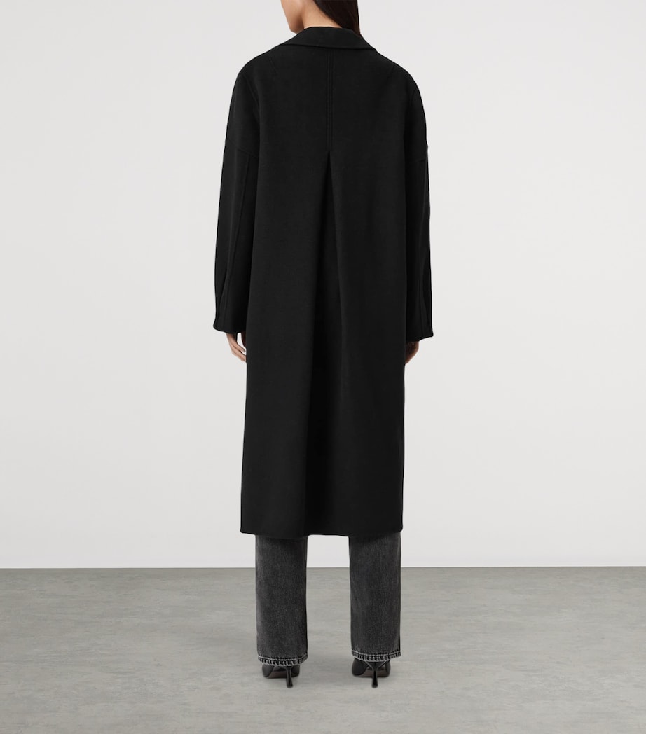 Wool-Blend Sellma Coat BLACK Image 4