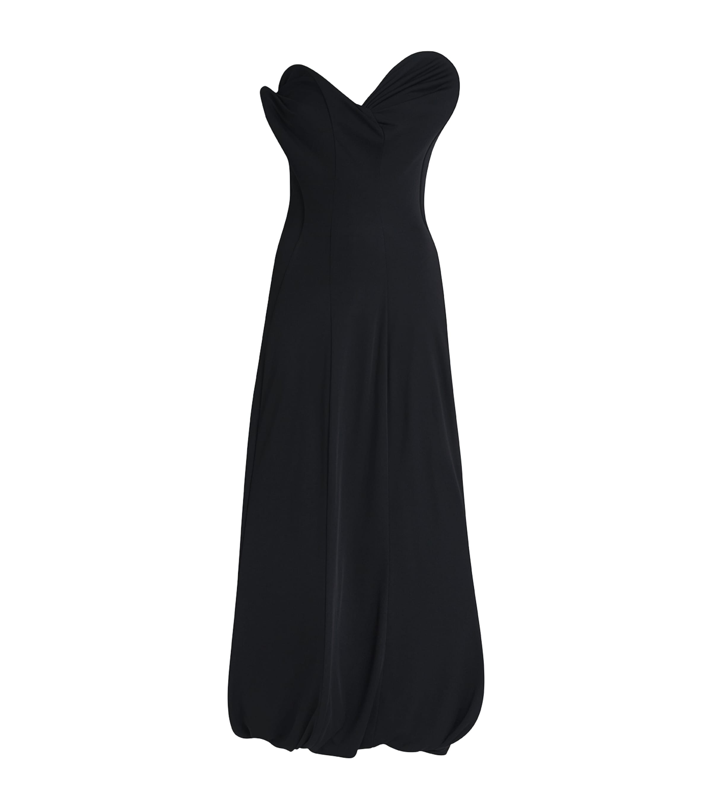 VICTORIA BECKHAM WAVE-DETAIL GOWN