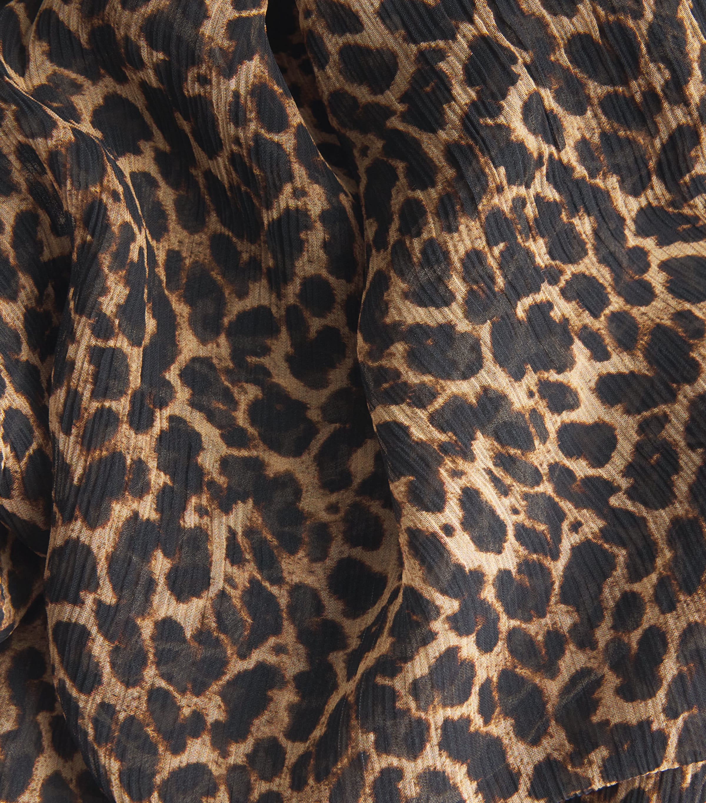AWAY THAT DAY Womens Leopard Print Santorini Sarong Leopard Print Image 6