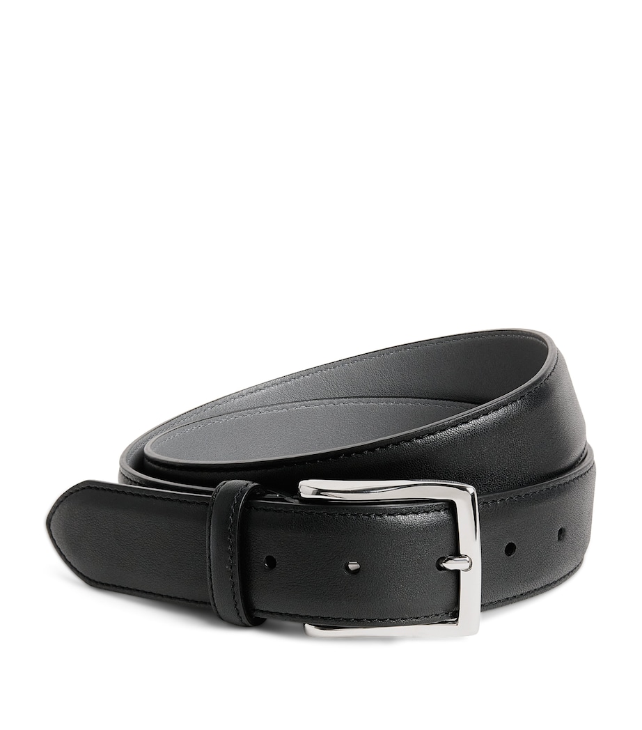 Corneliani Leather Belt Black Image 1