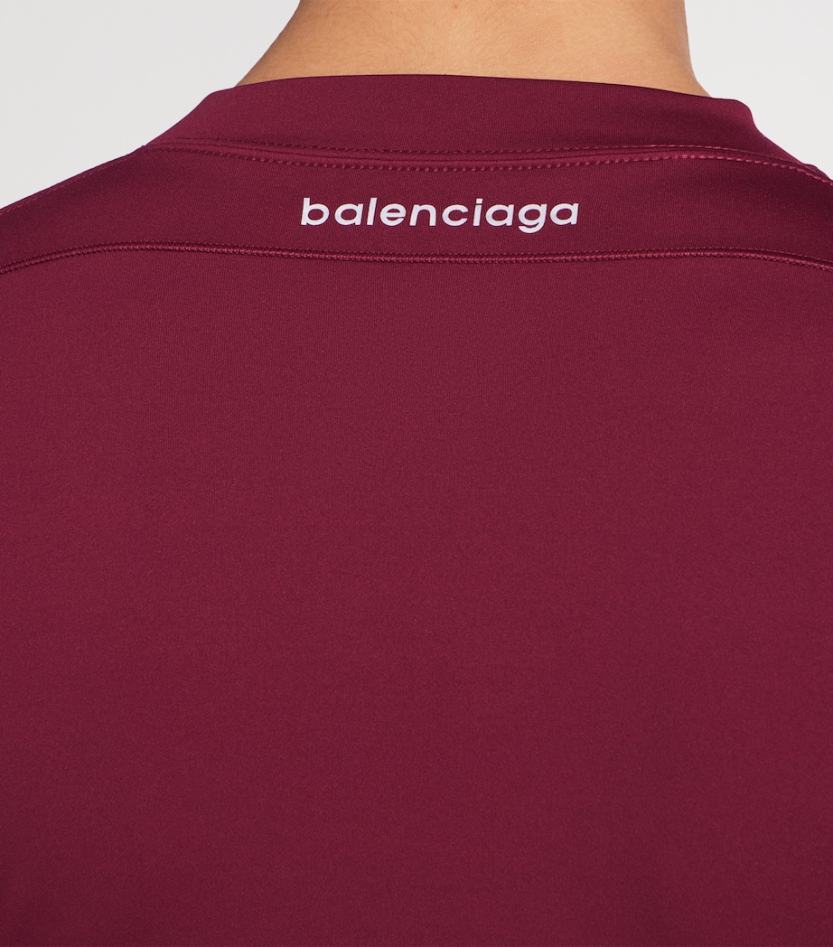 Balenciaga Mens Technical Long-Sleeve T-Shirt Image 6