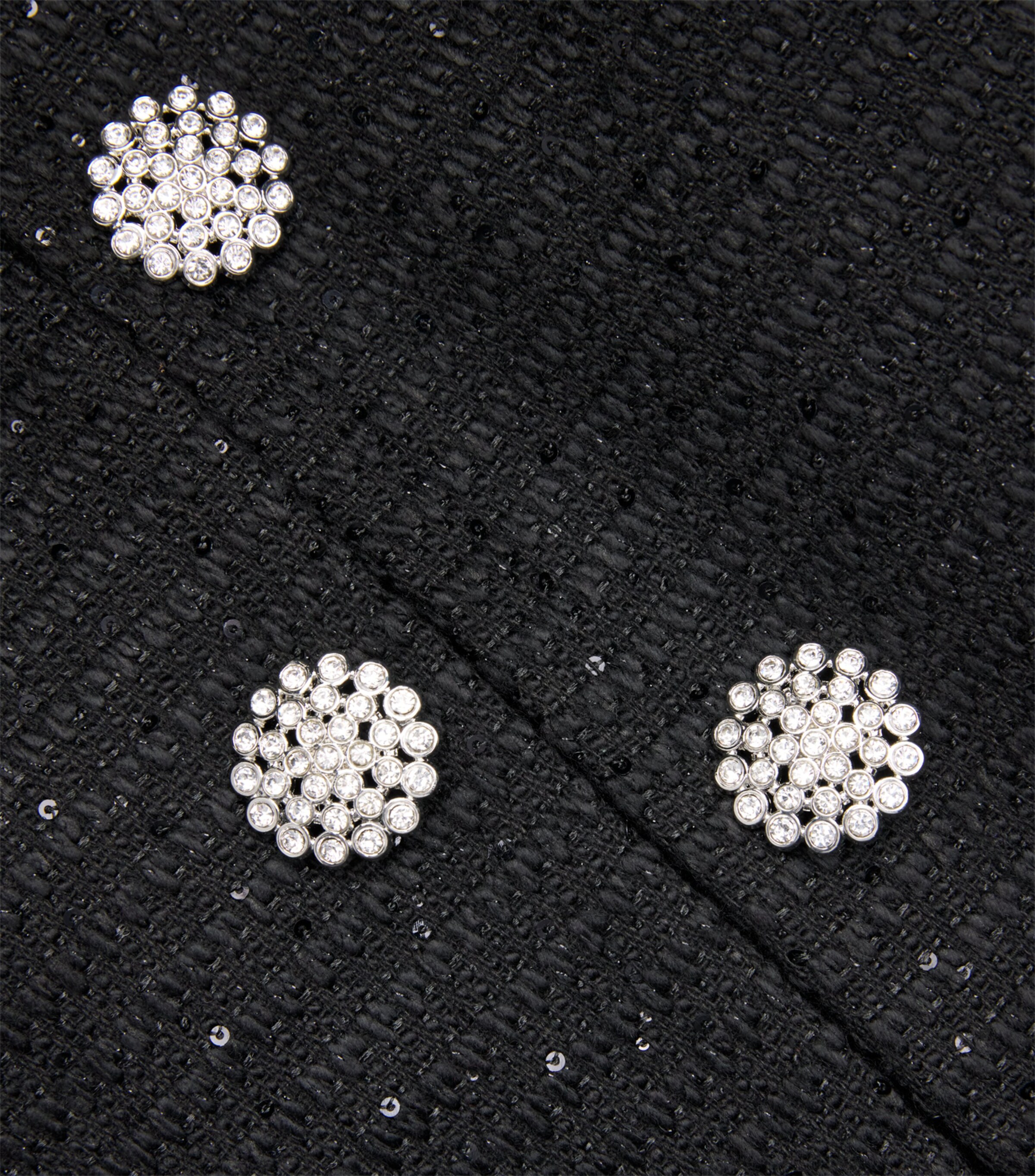 Tweed Moon Jacket BLAC BLACK Image 5