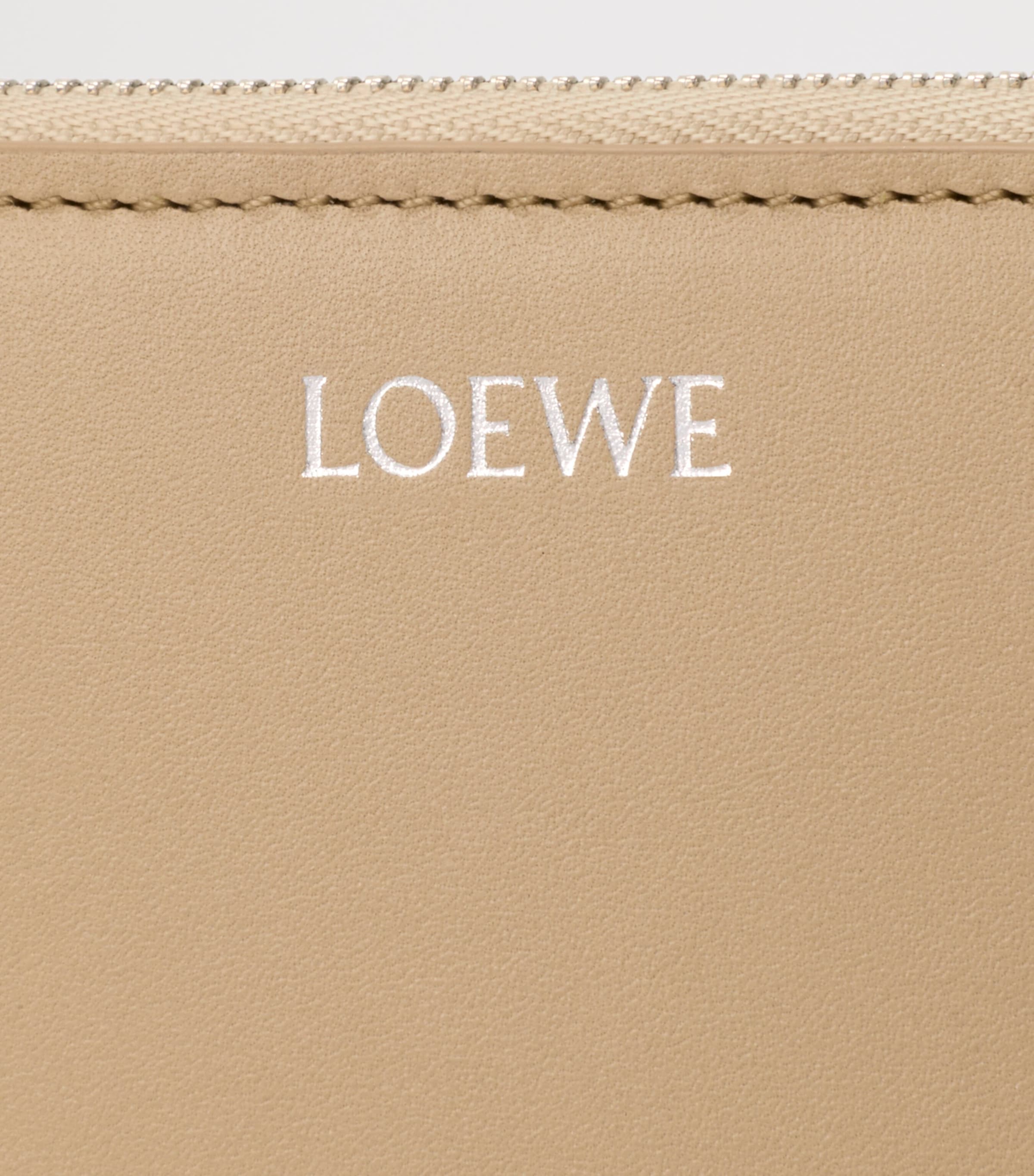 LOEWE Leather Knot Coin Purse Beige/lemon Image 4