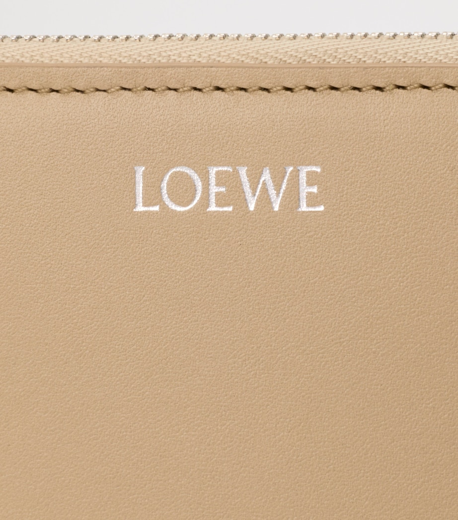 LOEWE Leather Knot Coin Purse Beige/lemon Image 4