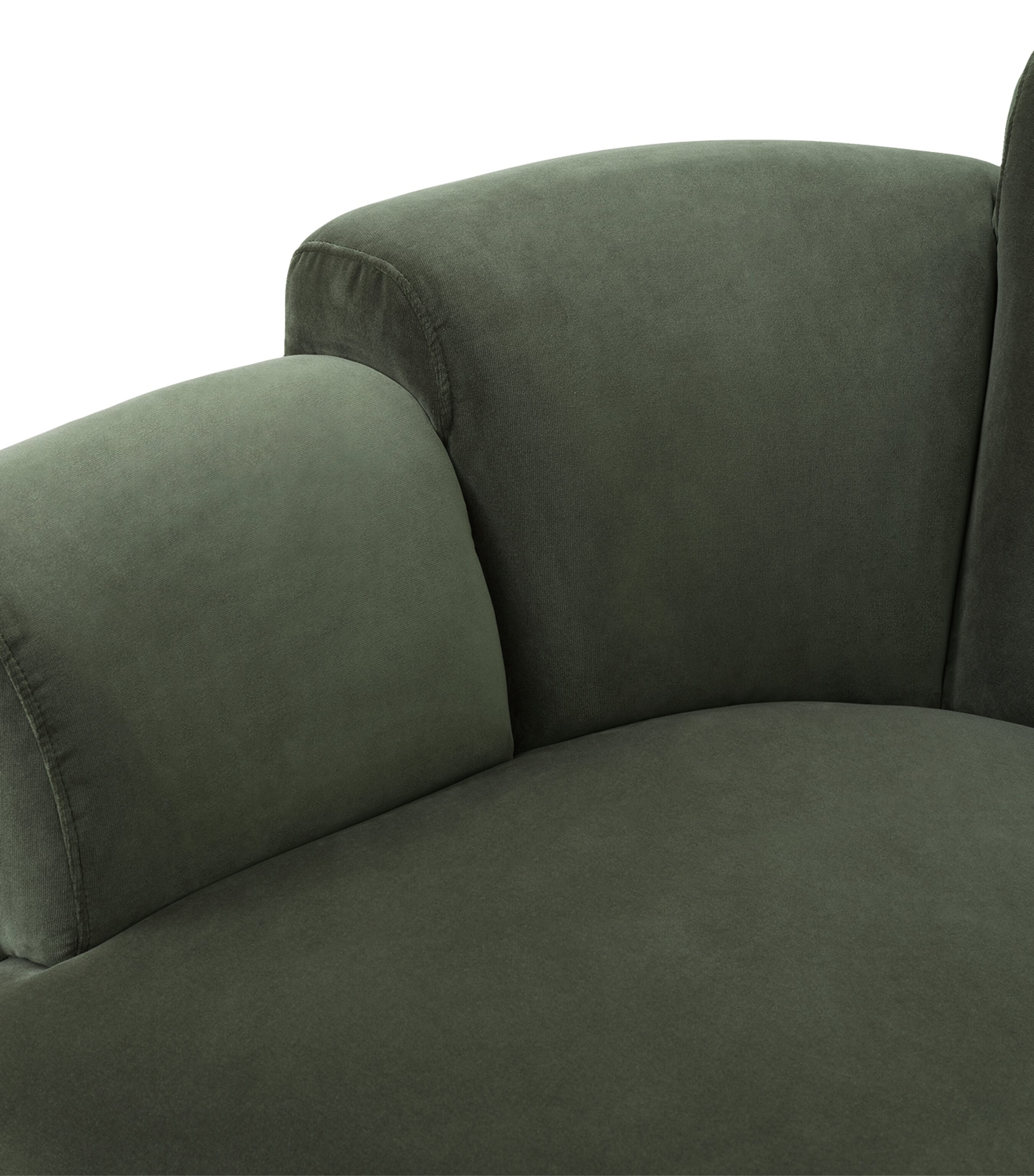 Eichholtz Velvet Marbella Swivel Chair Green Image 6