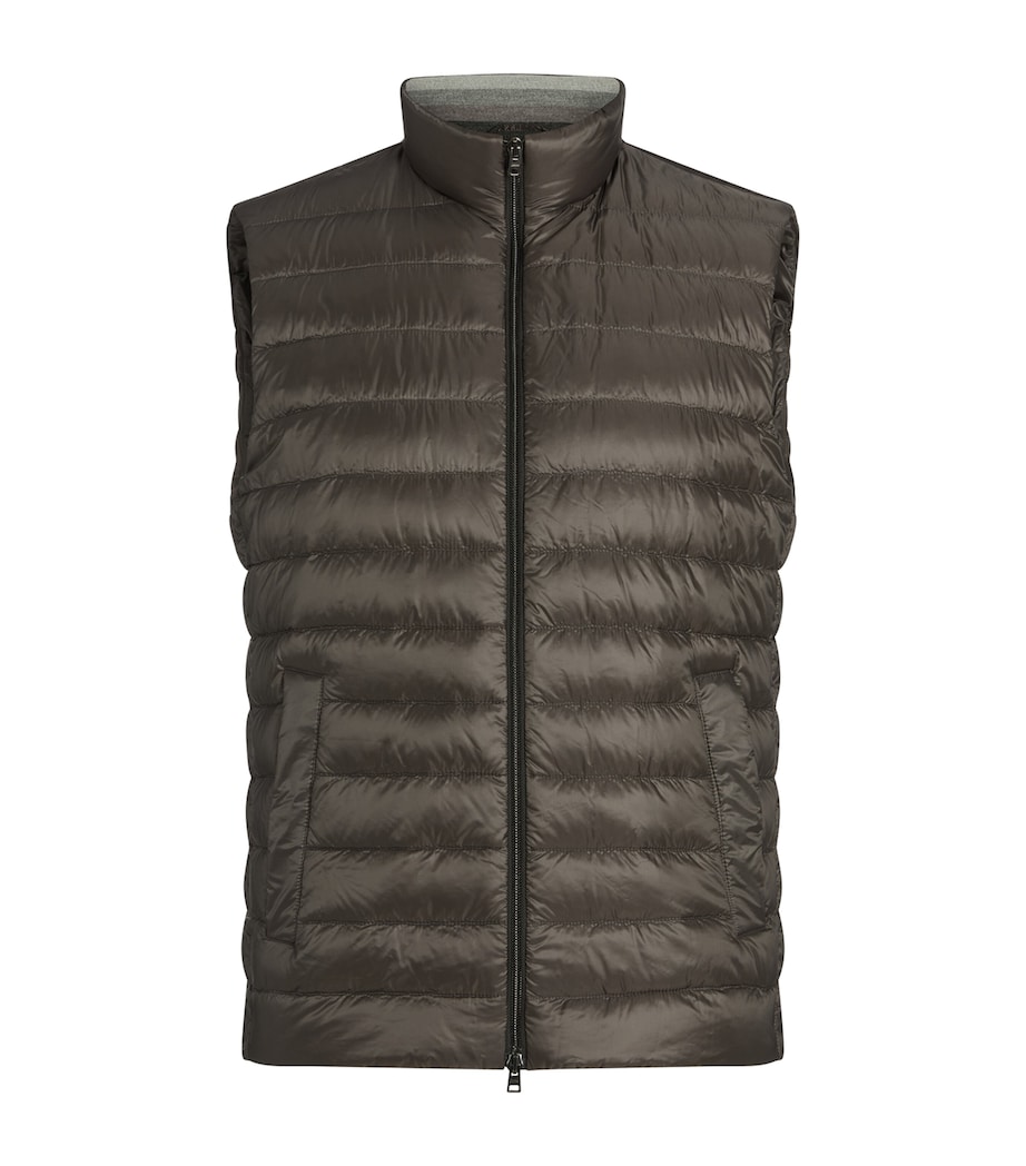 Resort Padded Down Gilet 2600TAUPE Image 1