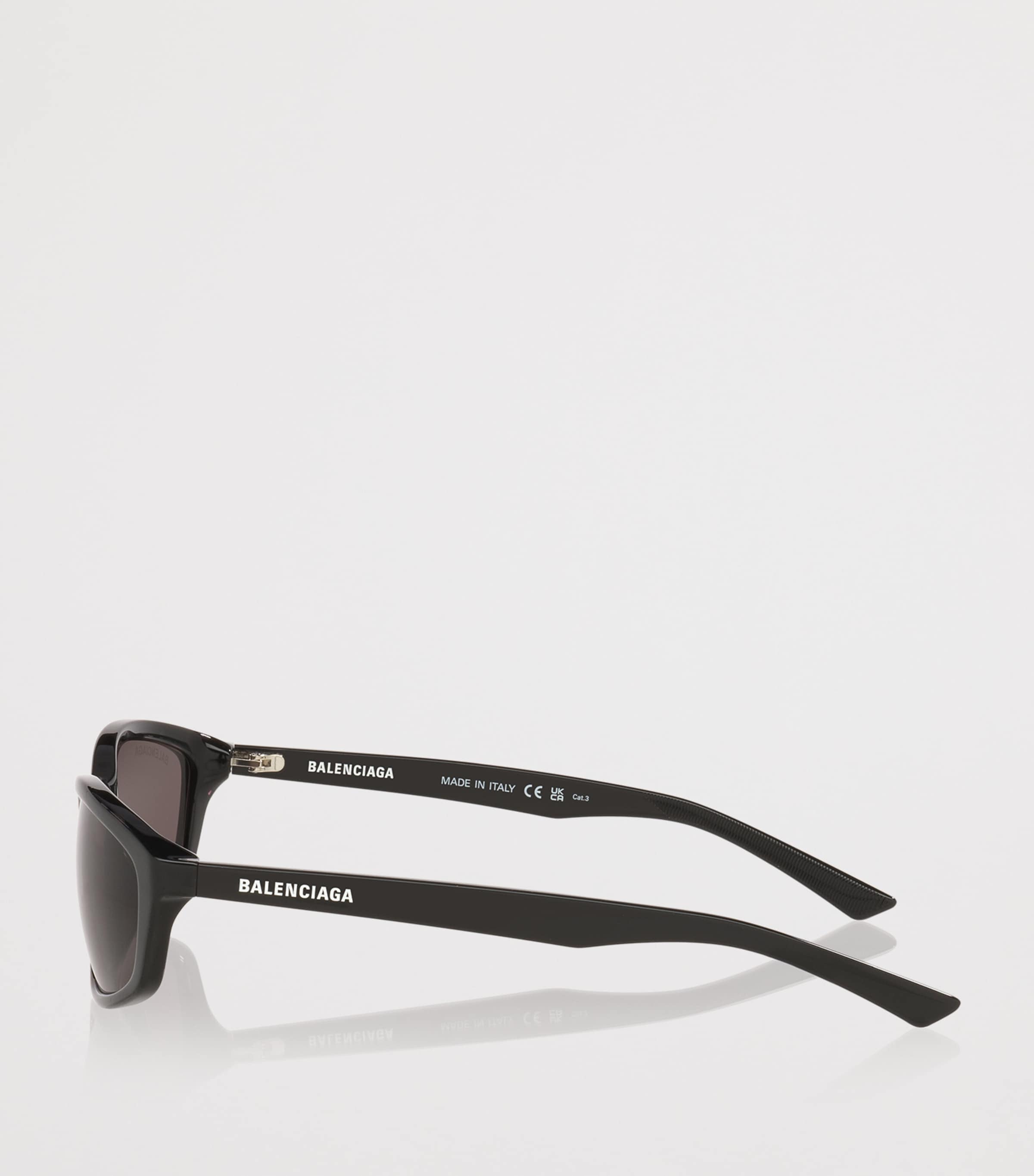 Balenciaga Acetate BB0401S Rectangular Sunglasses Image 3