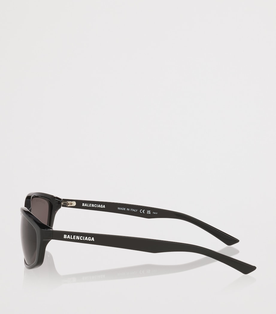 Balenciaga Acetate BB0401S Rectangular Sunglasses Image 3