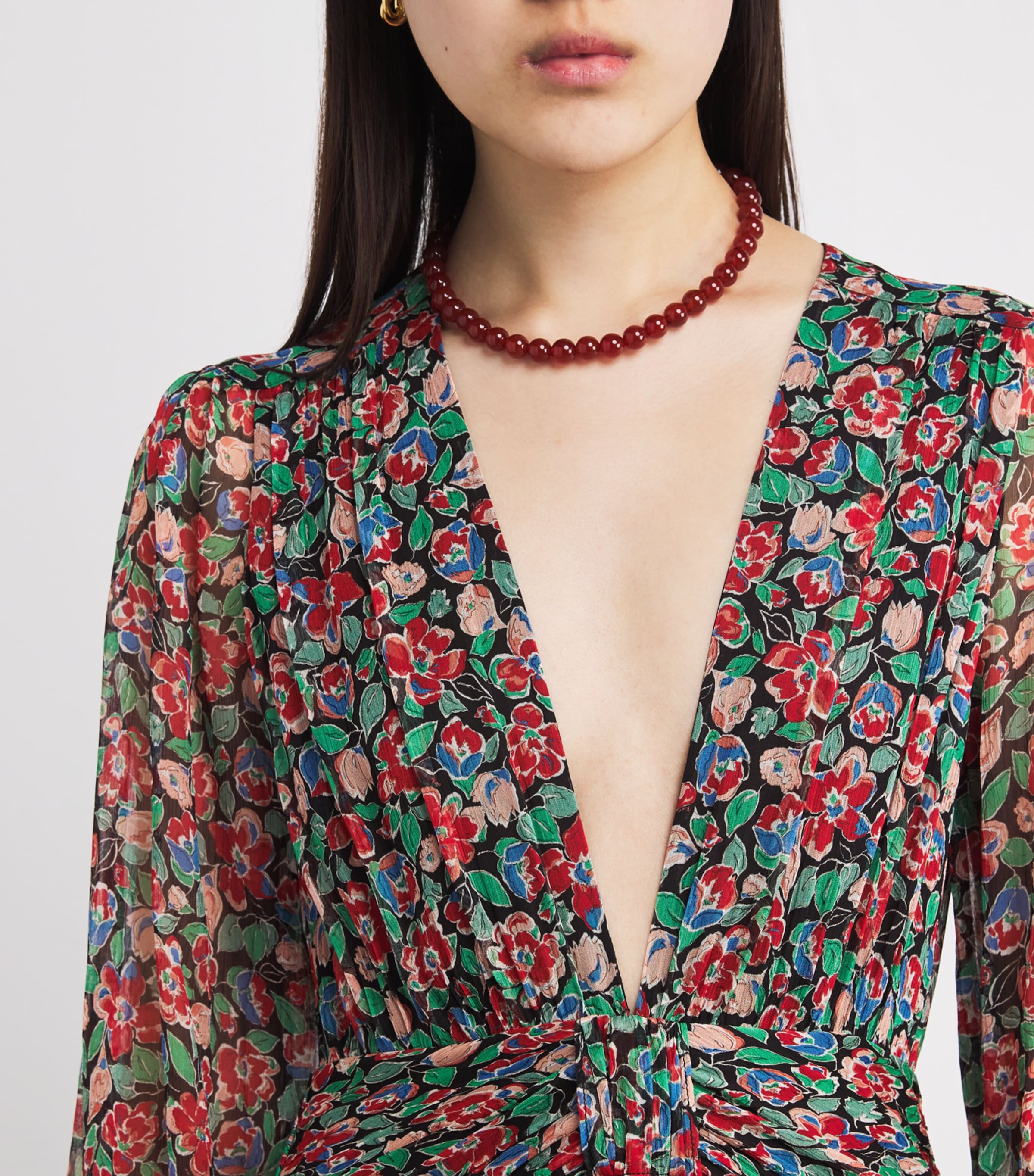 Floral Jeannie Maxi Dress JEANNIE BLOOM CHARCL Image 4