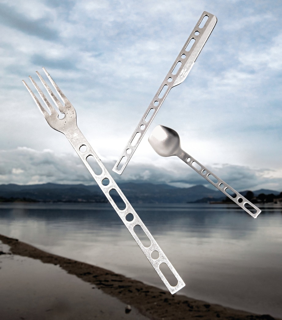 x Virgil Abloh Occasional Object Stainless Steel Cutlery Set SILVER Image 7