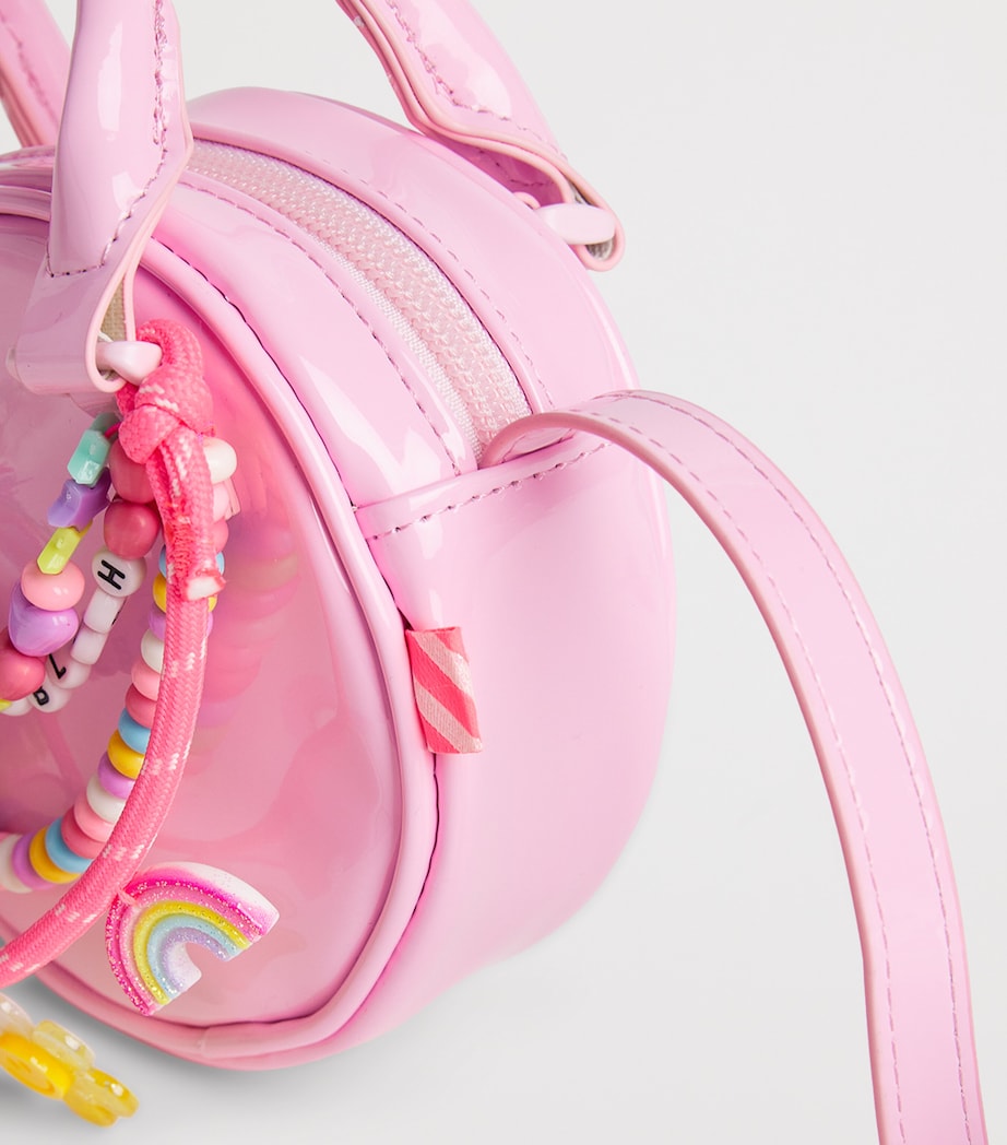 Faux Leather Pom-Pom Cross-Body Bag 46NNOSEGAY Image 4