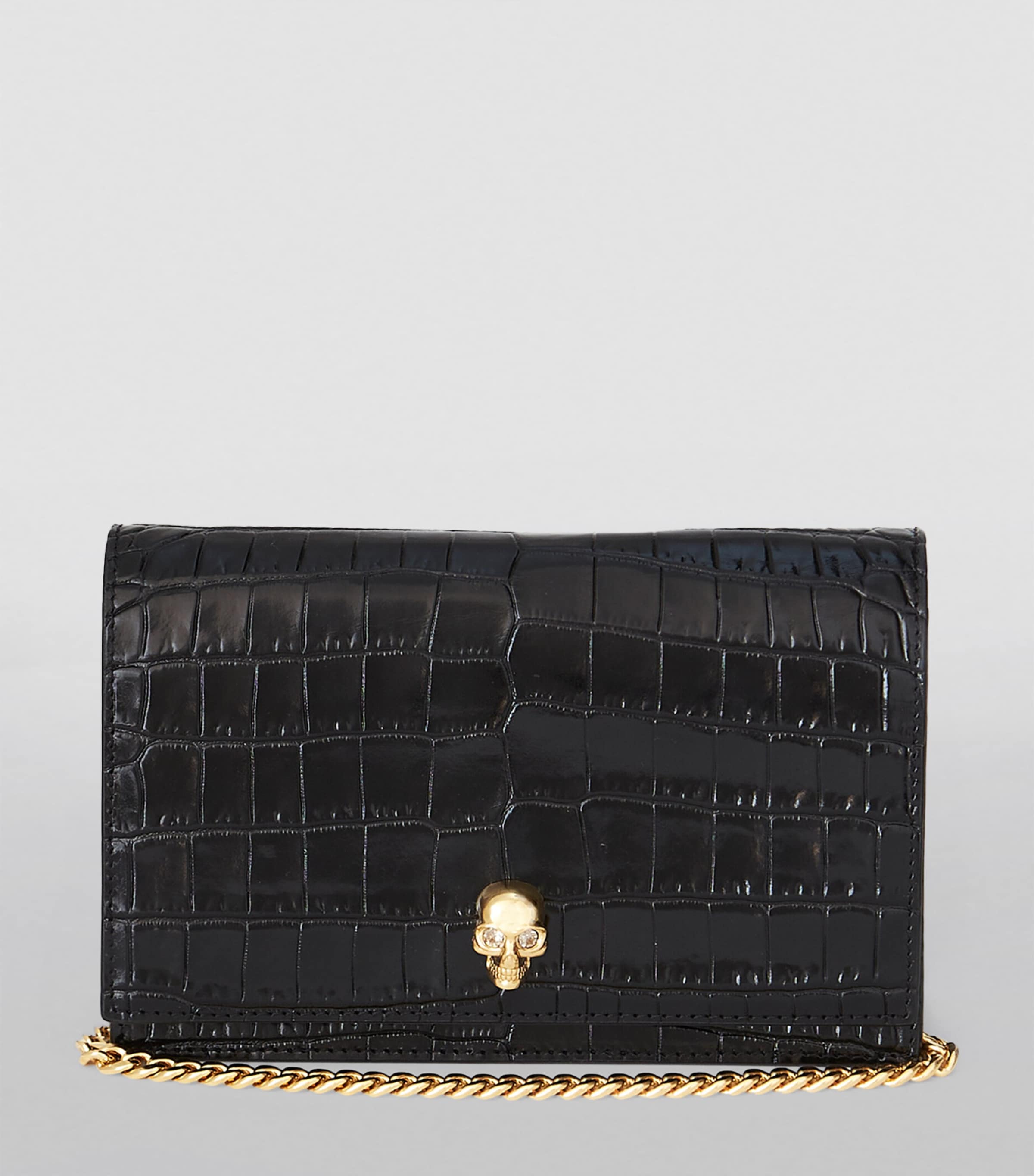 Leather Skull Cross-Body Bag 1001 Image 5