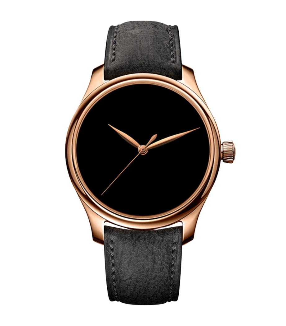 Rose Gold Endeavour Centre Seconds Concept Watch 40mm BLACK Image 1