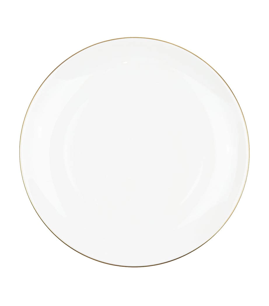 Richard Brendon Line Coupe Dinner Plate (28cm) Gold Image 1