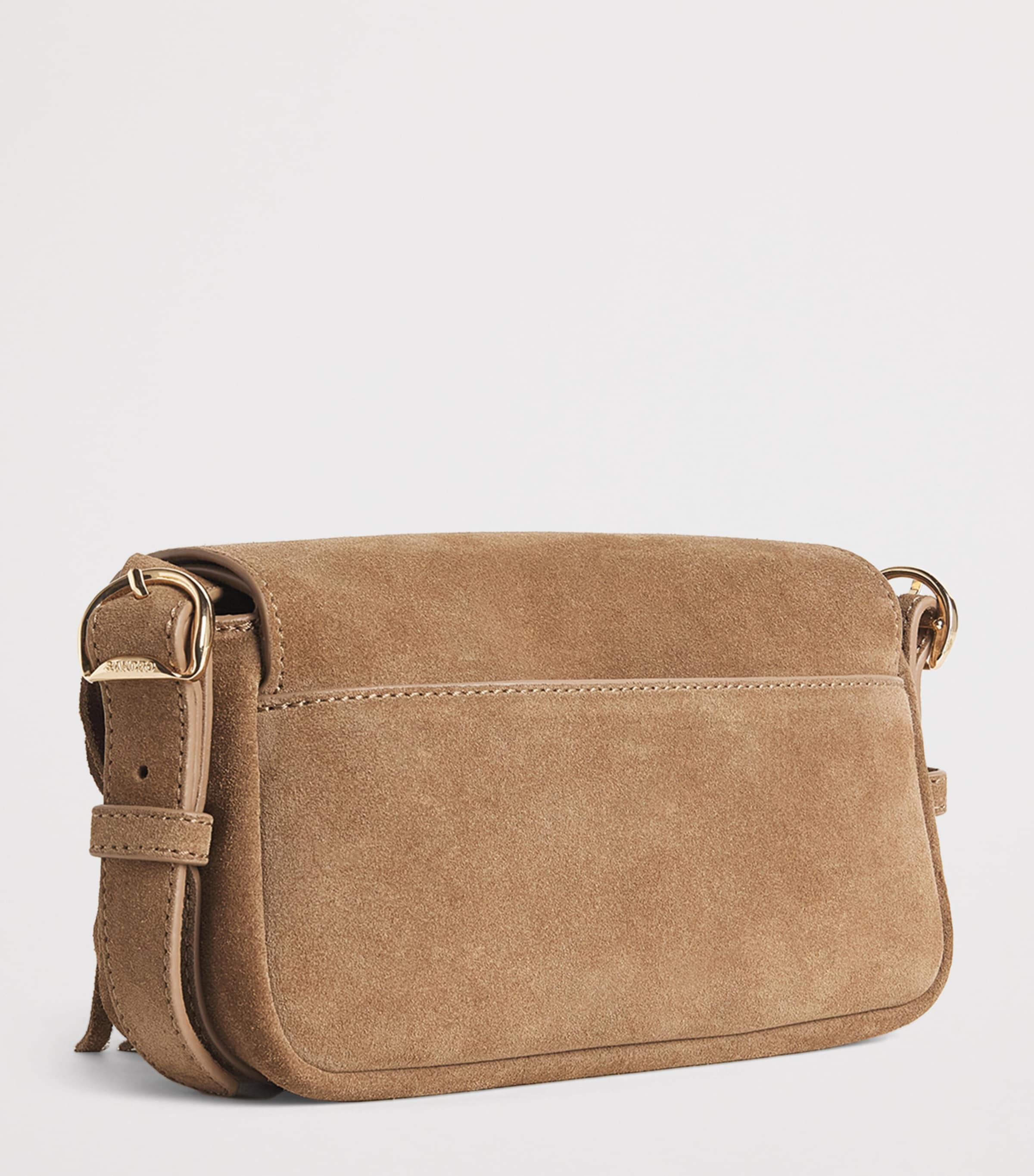 Small Suede Le Mambo Cross-Body Bag CARAMEL Image 2