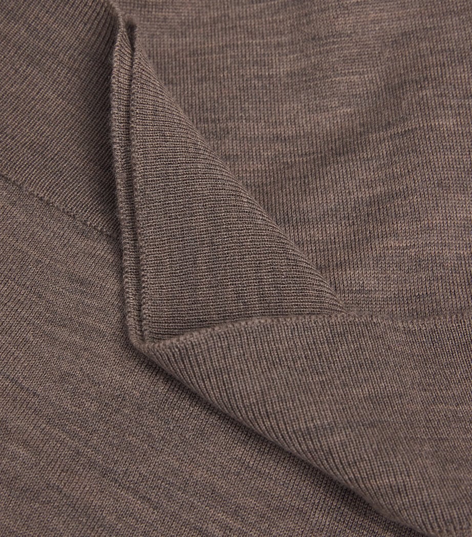 Merino Wool Sweater MUSHROOM Image 5