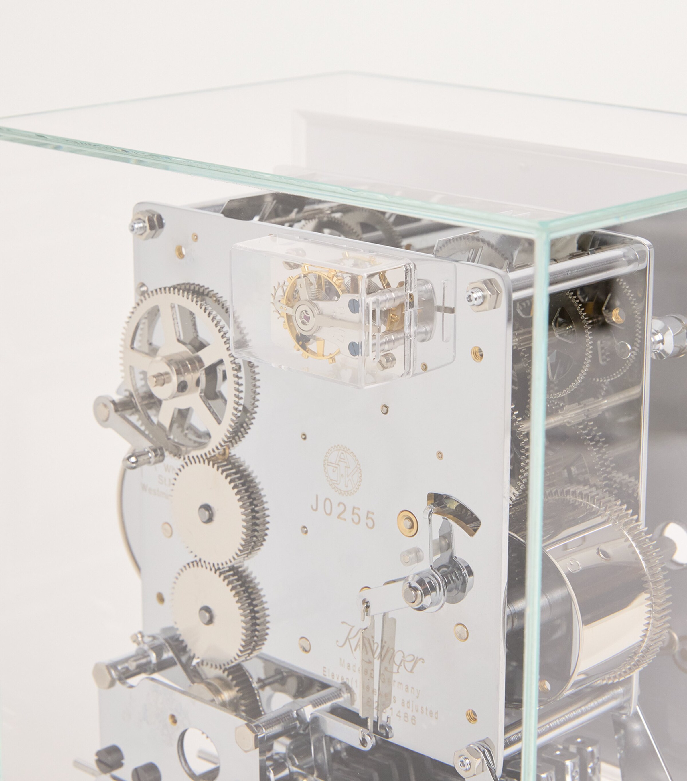 Lacquer The Stratford Mantle Clock BLACK LACQUER Image 3