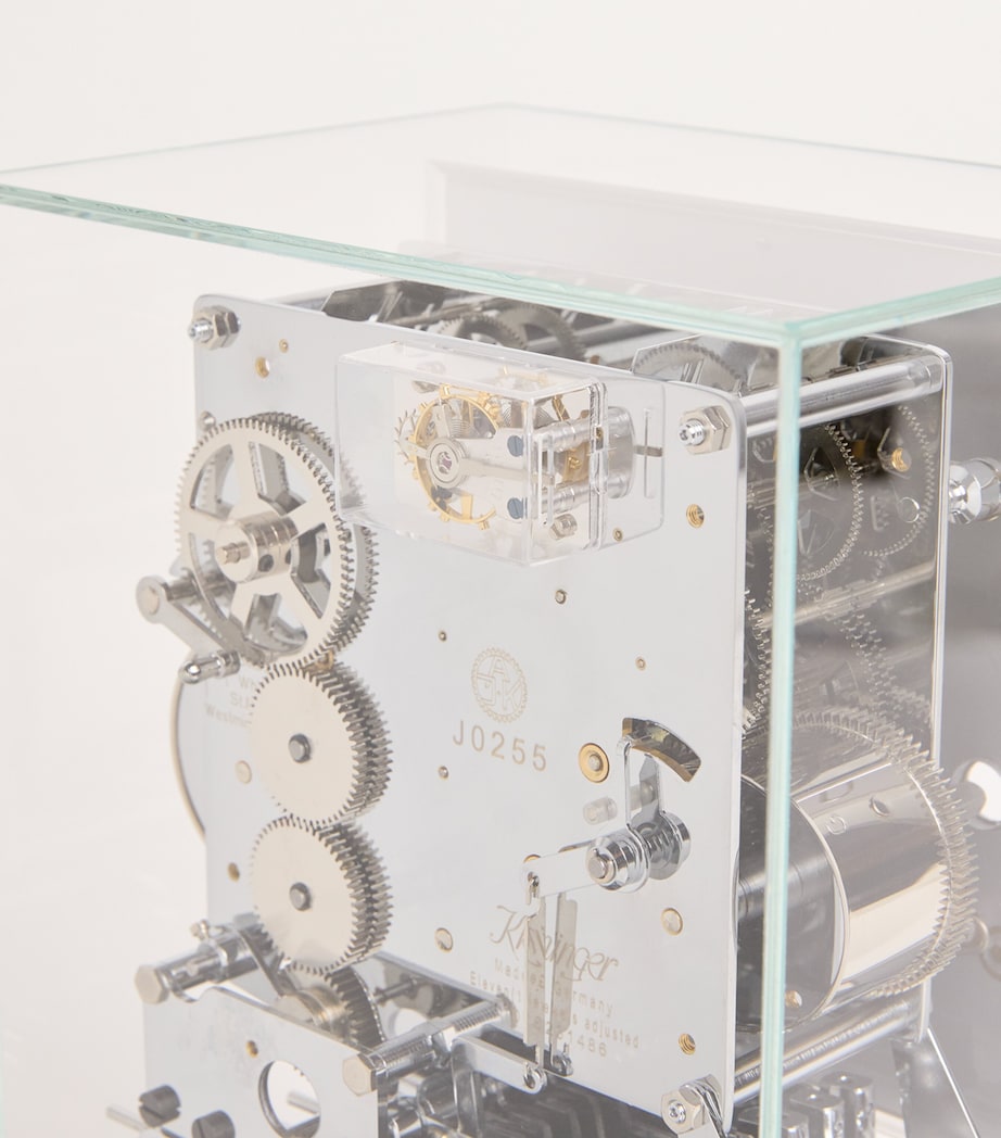 Lacquer The Stratford Mantle Clock BLACK LACQUER Image 3