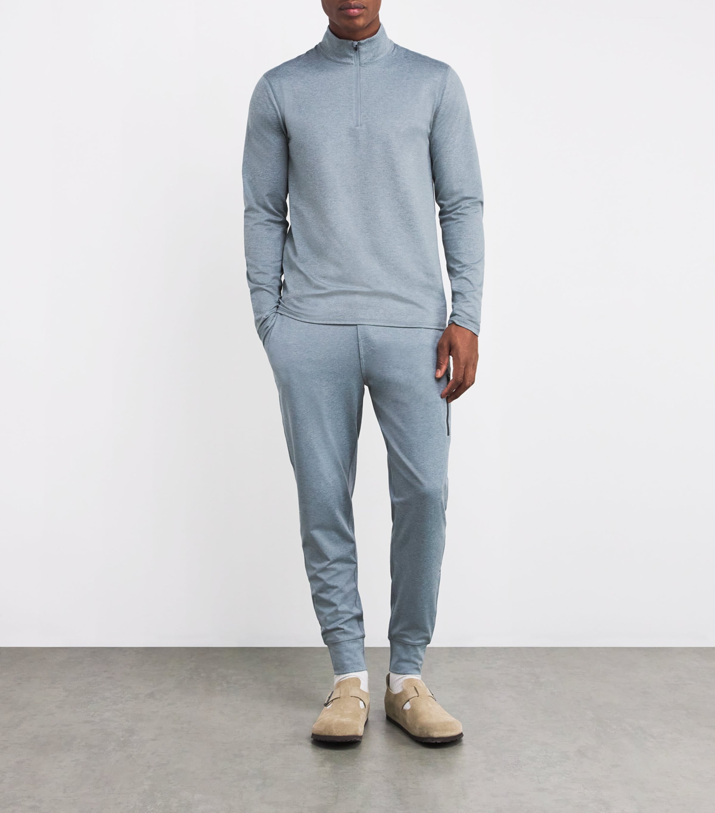 Sunday Performance Track Pants DUSTY HEATHER Image 2