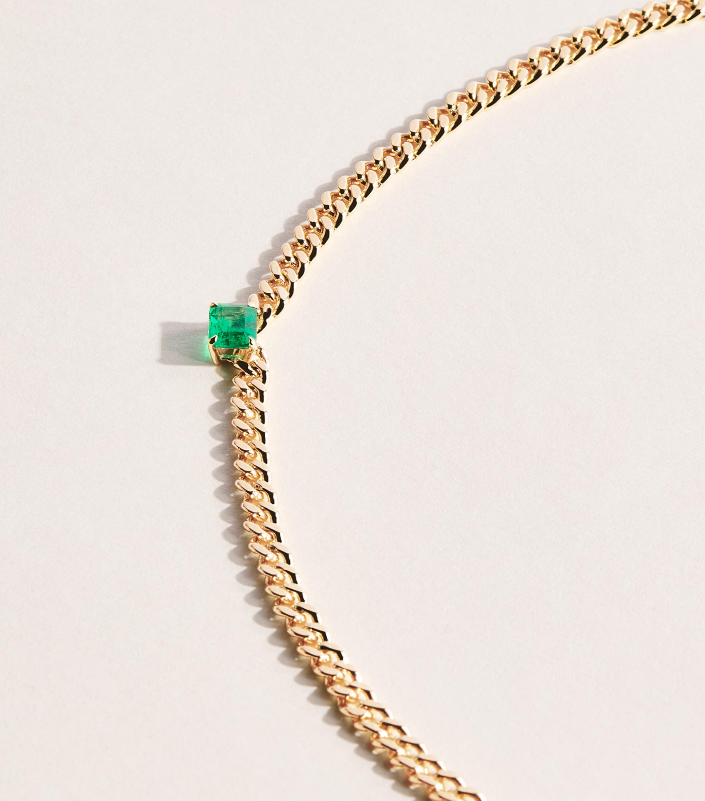 Anita Ko Yellow Gold and Emerald Choker Yellow Gold Image 3