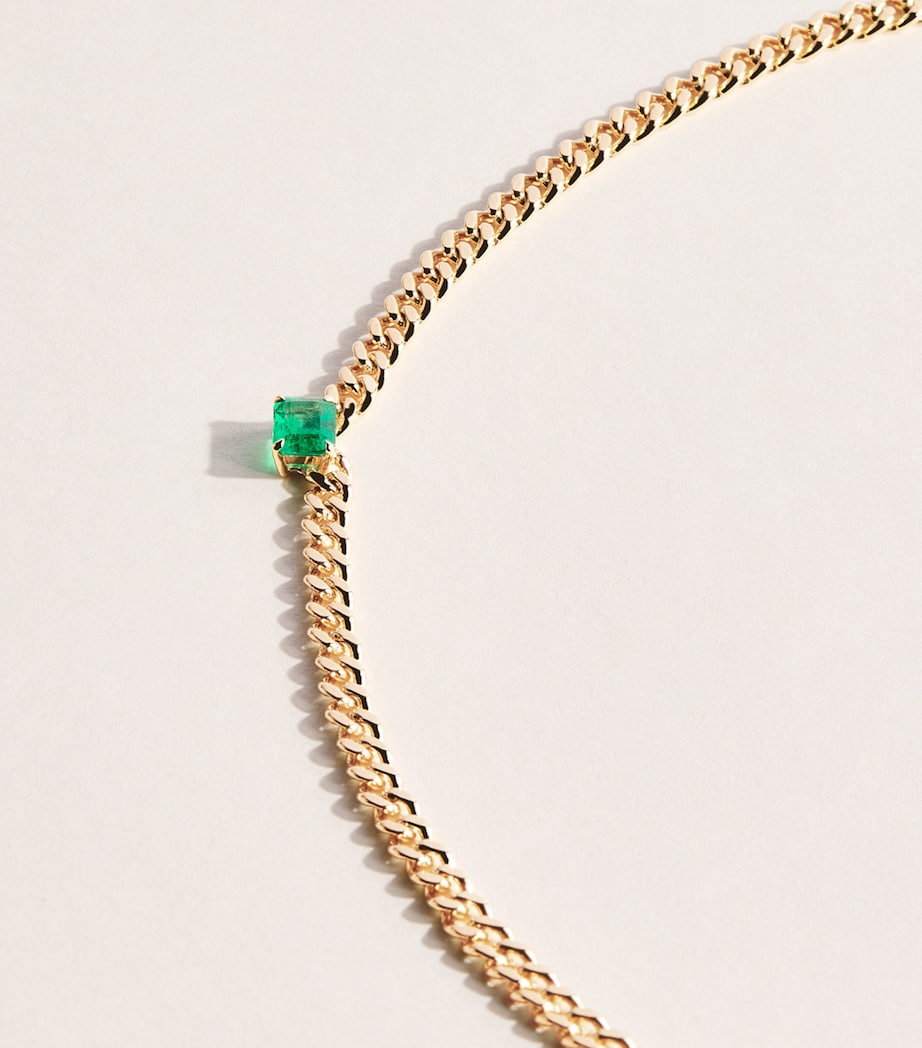 Anita Ko Yellow Gold and Emerald Choker Yellow Gold Image 3