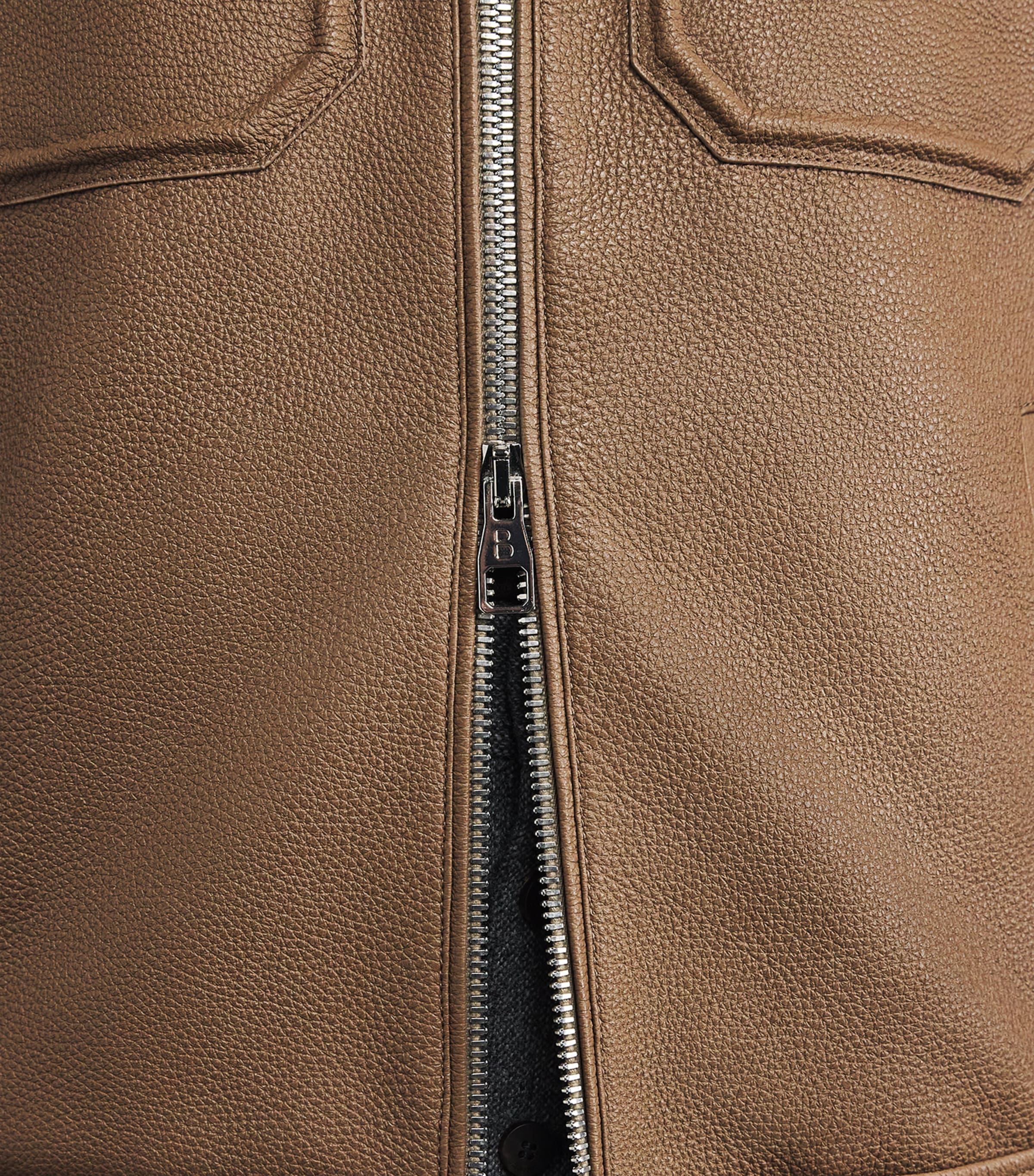Deerskin Flight Jacket PELTRO Image 7