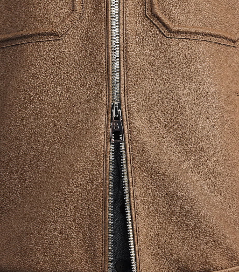 Deerskin Flight Jacket PELTRO Image 7