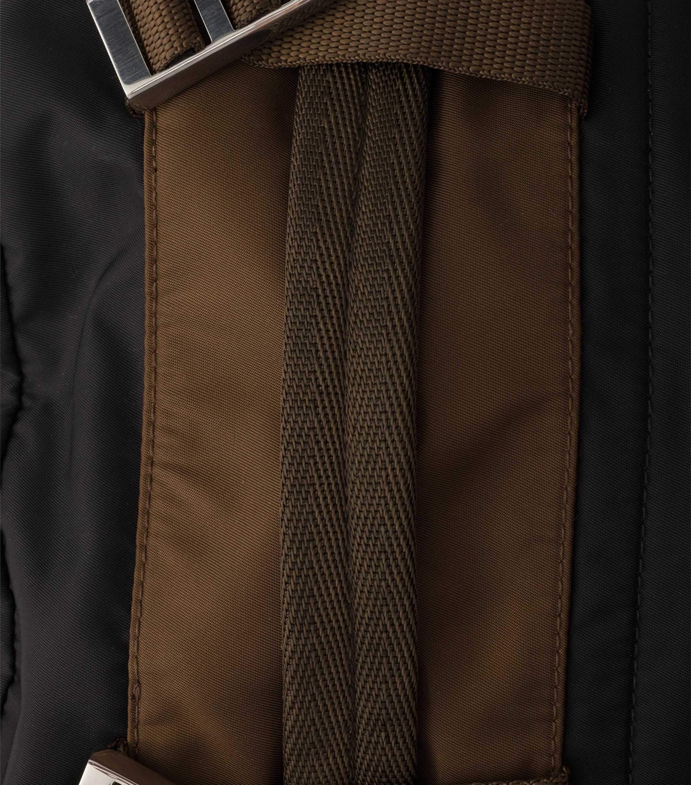 Prada Re-Nylon and Saffiano Leather Backpack Image 5