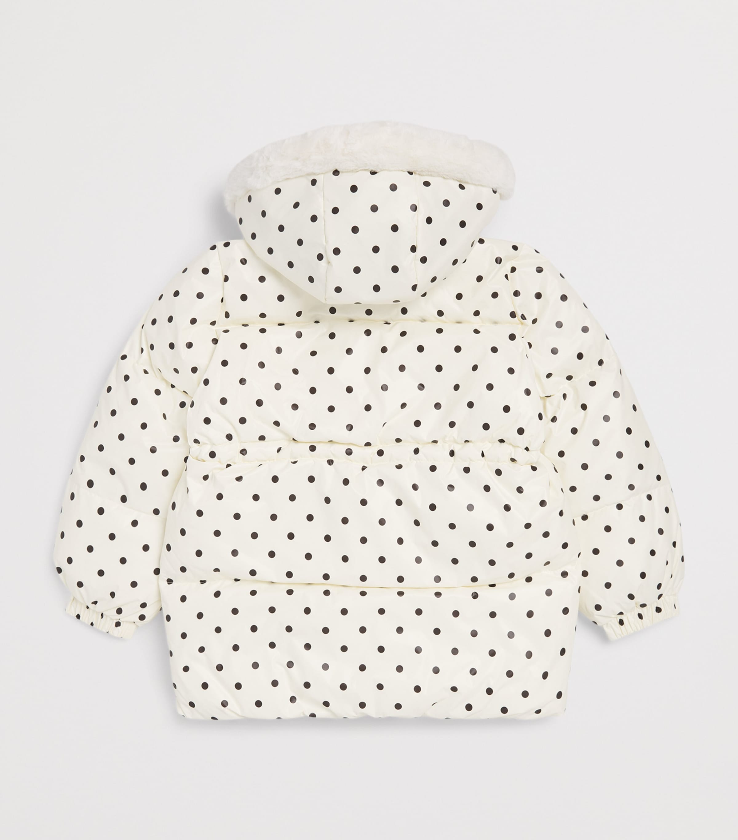Mini Rodini Ritzratz Heavy Puffer Jacket (3-11 Years) Off White Image 2