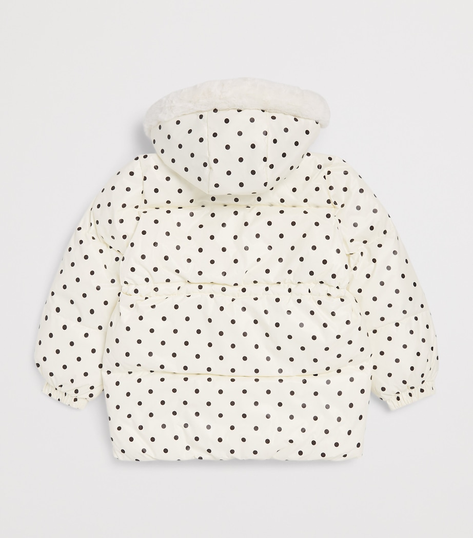 Mini Rodini Ritzratz Heavy Puffer Jacket (3-11 Years) Off White Image 2
