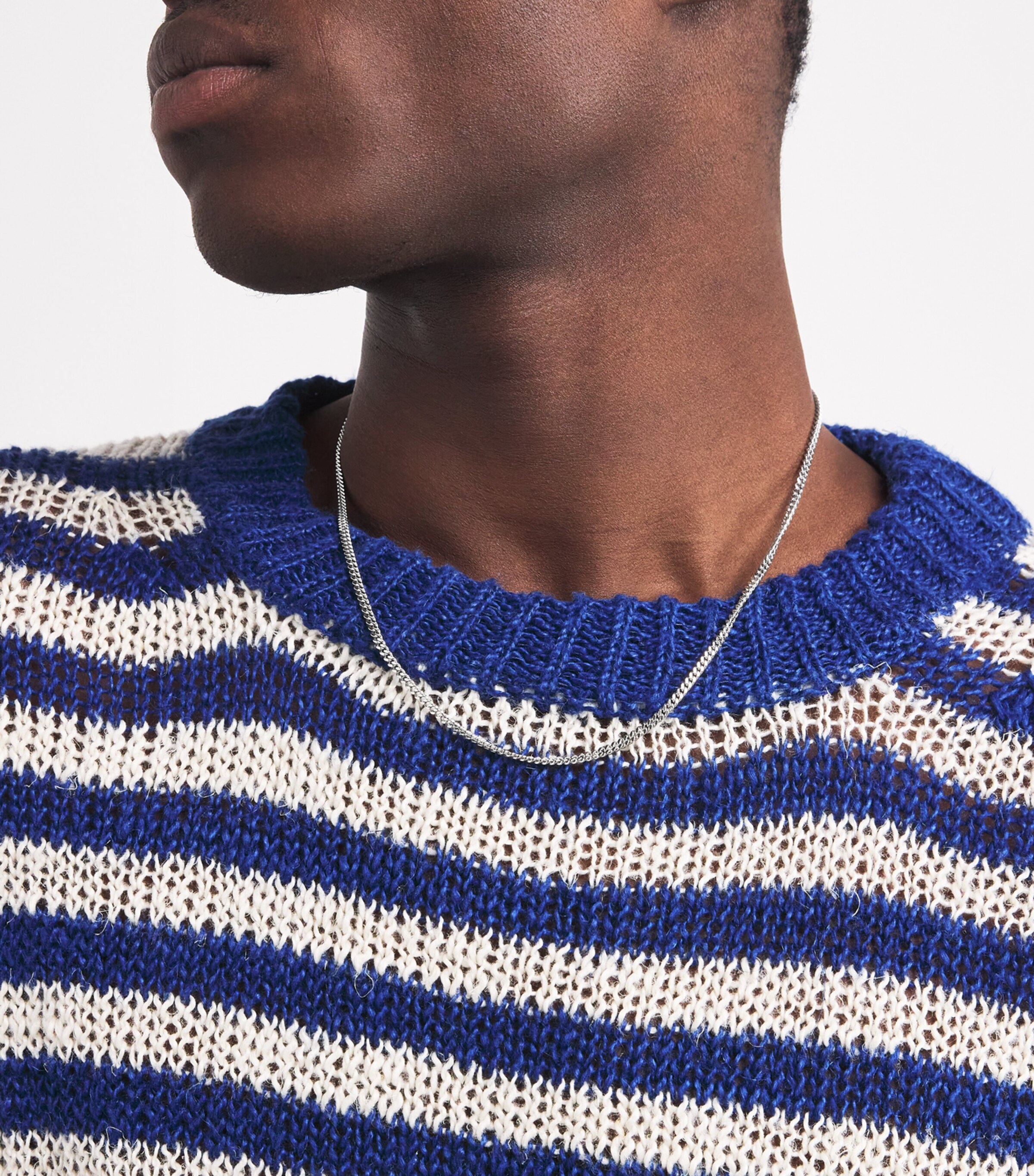 Tom Wood Sterling Silver Curb Chain M Necklace | Harrods UK