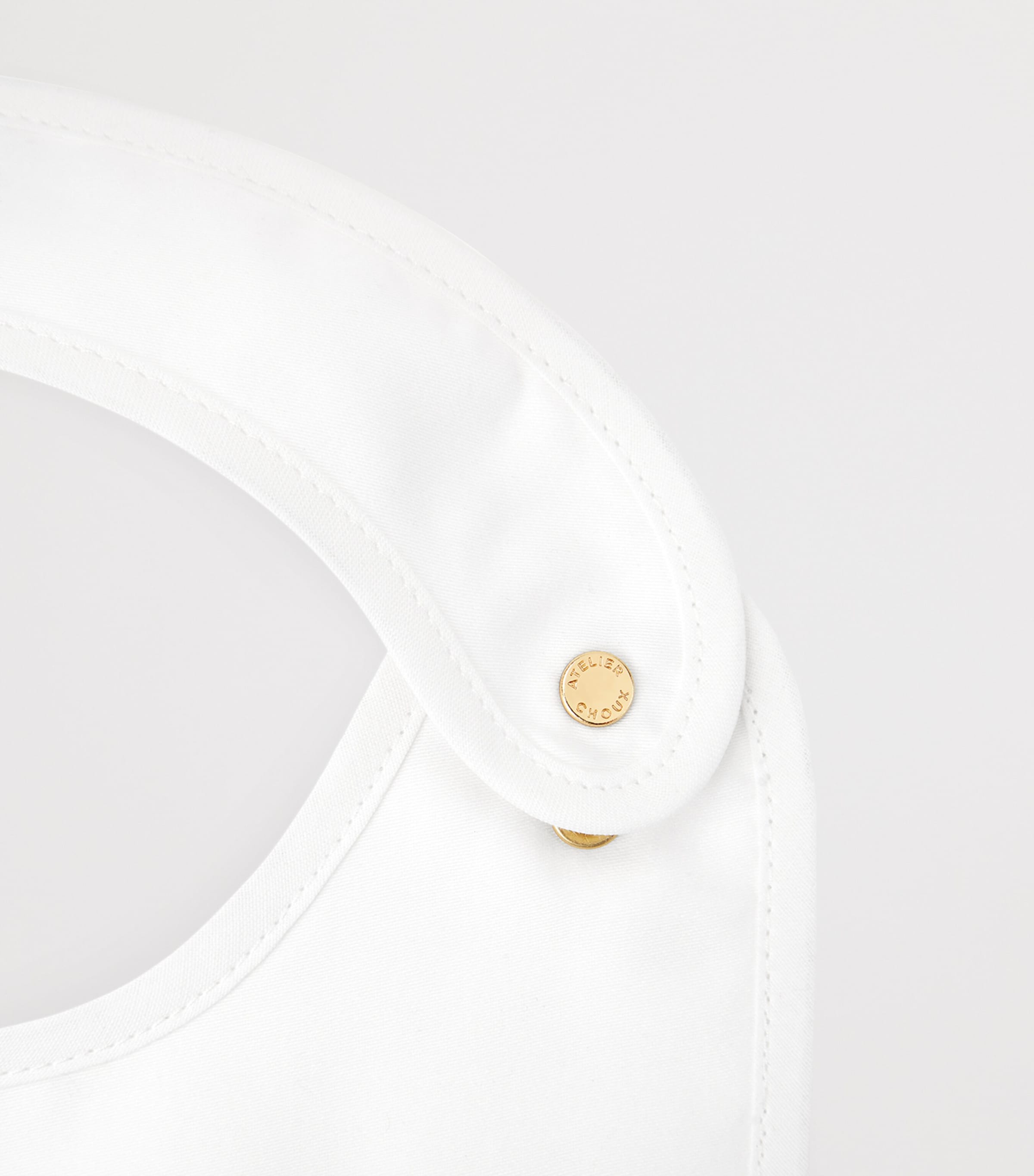 Atelier Choux Organic Cotton Le Gâteau Bib (Newborn-3 Years) Image 4