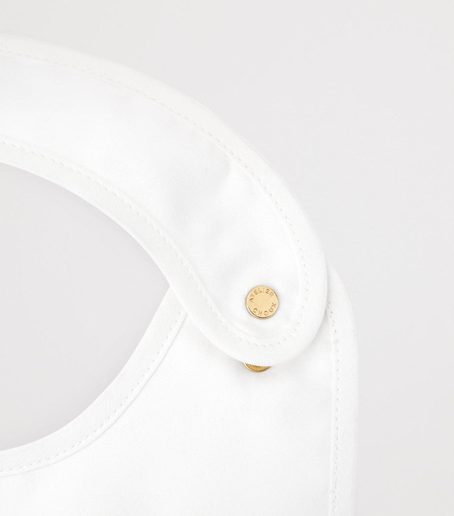 Atelier Choux Organic Cotton Le Gâteau Bib (Newborn-3 Years) Image 4