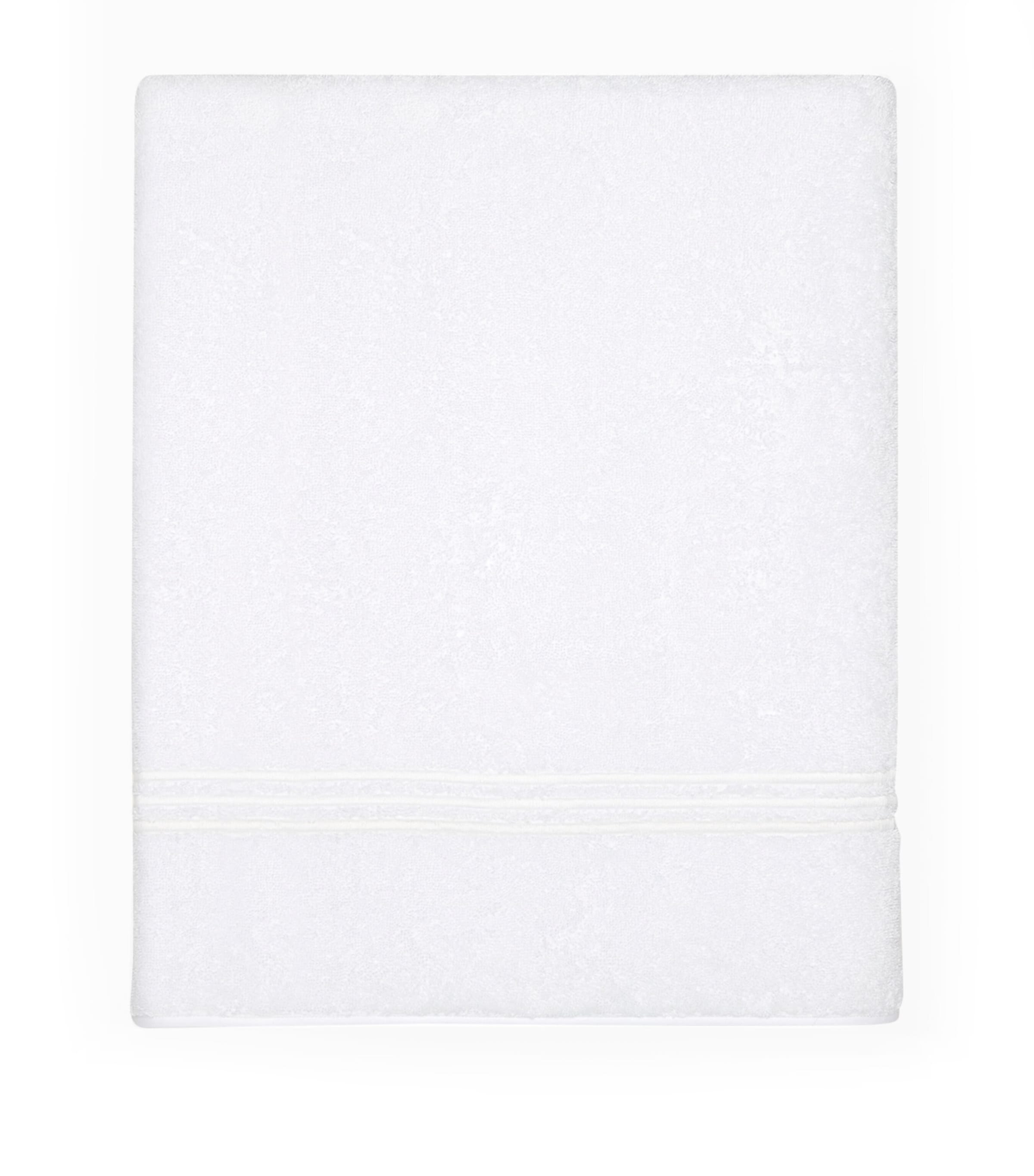 Pratesi Tre Righe Bath Sheet In White