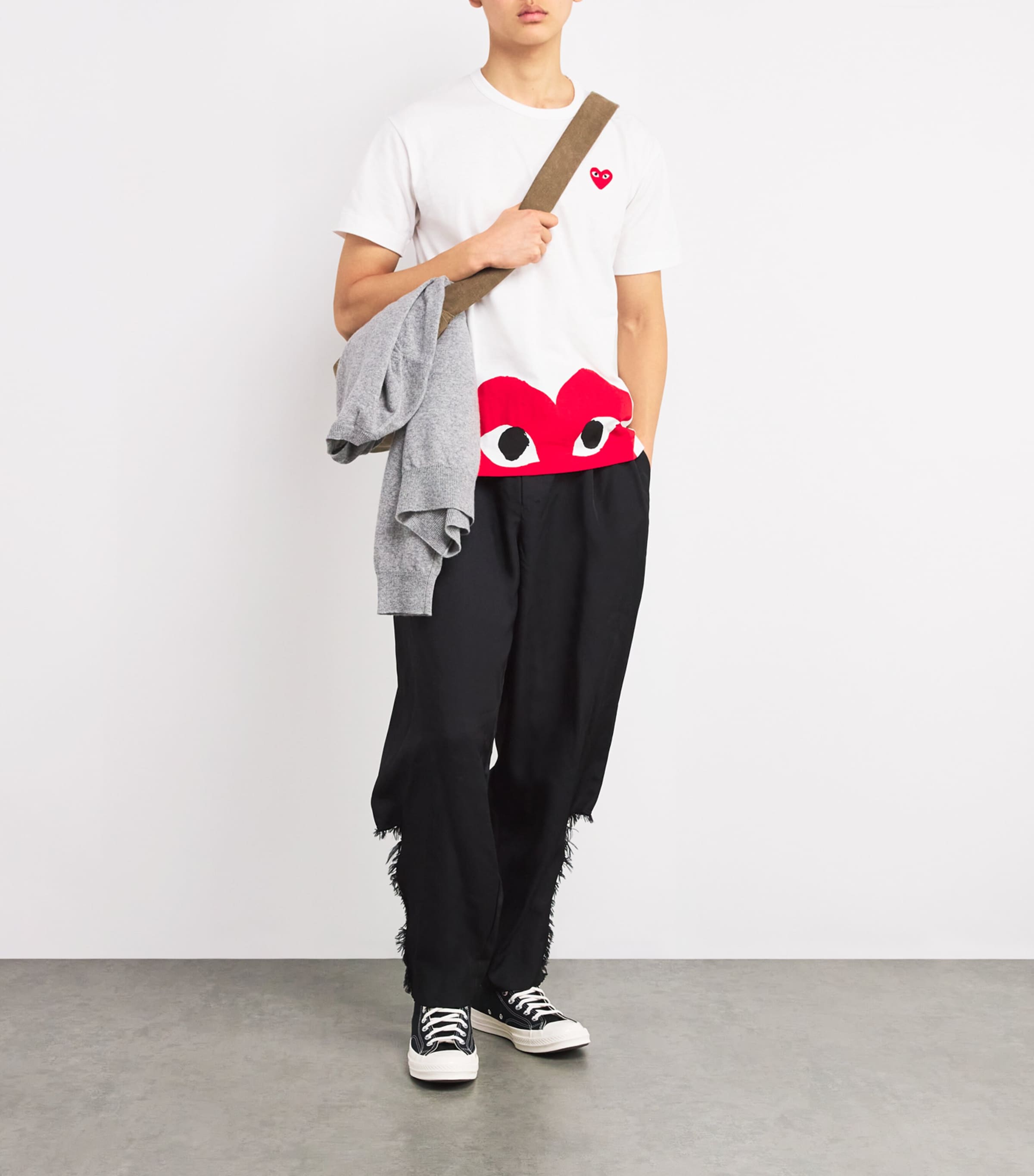 Heart Logo T-Shirt WHITE Image 2