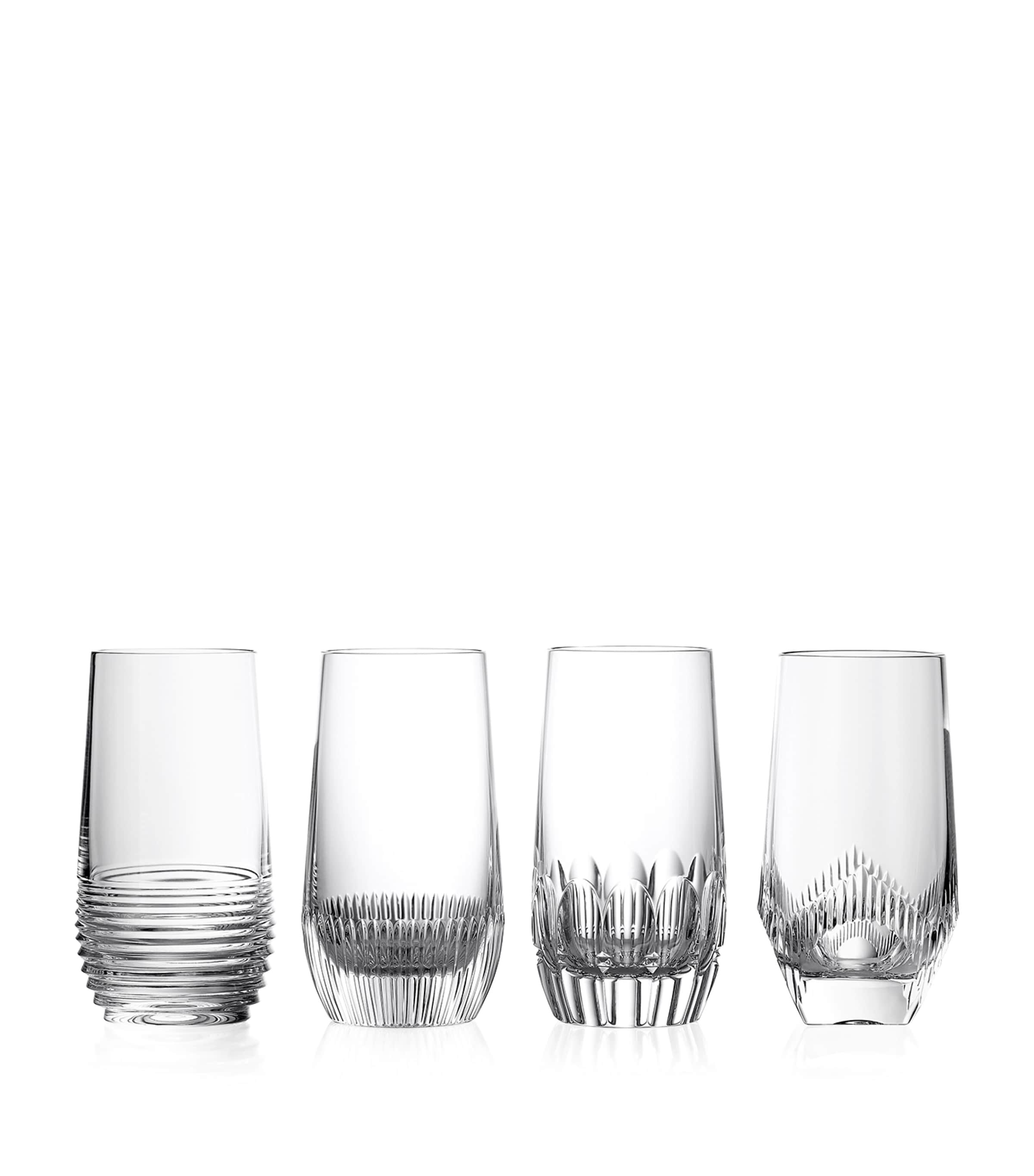 Waterford Set of 4 Mixology Circon Hiball Glasses (430ml) | Dining | Glassware | Tumblers | Cocktail Martini Shot Glasses | Designers | Waterford | Cocktail