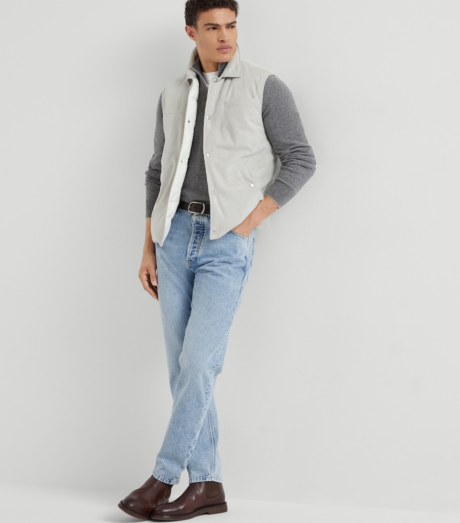 Cashmere Quarter-Zip Sweater CG217 Image 4