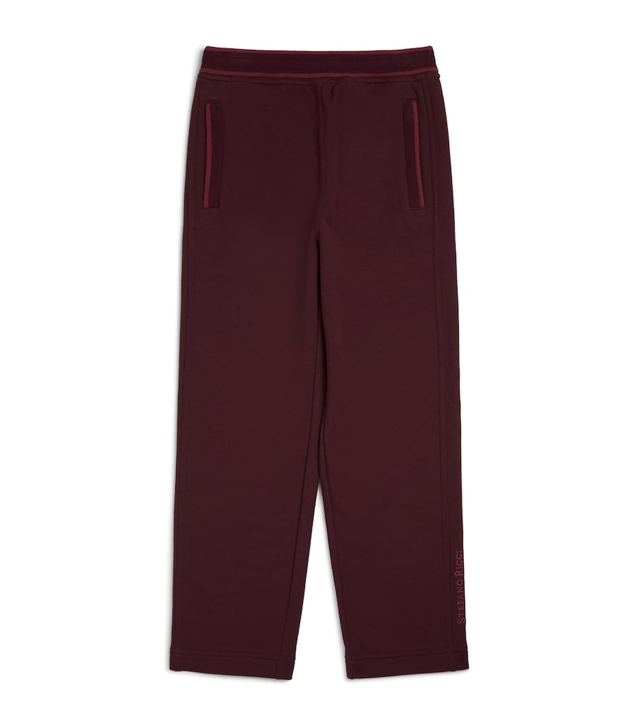 Stefano Ricci Kids Stretch-Cotton Sweatpants (4-16 Years) Image 1