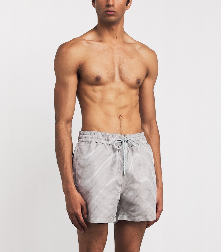 Jacquard Rio Swim Shorts 906-OYSTER Image 3