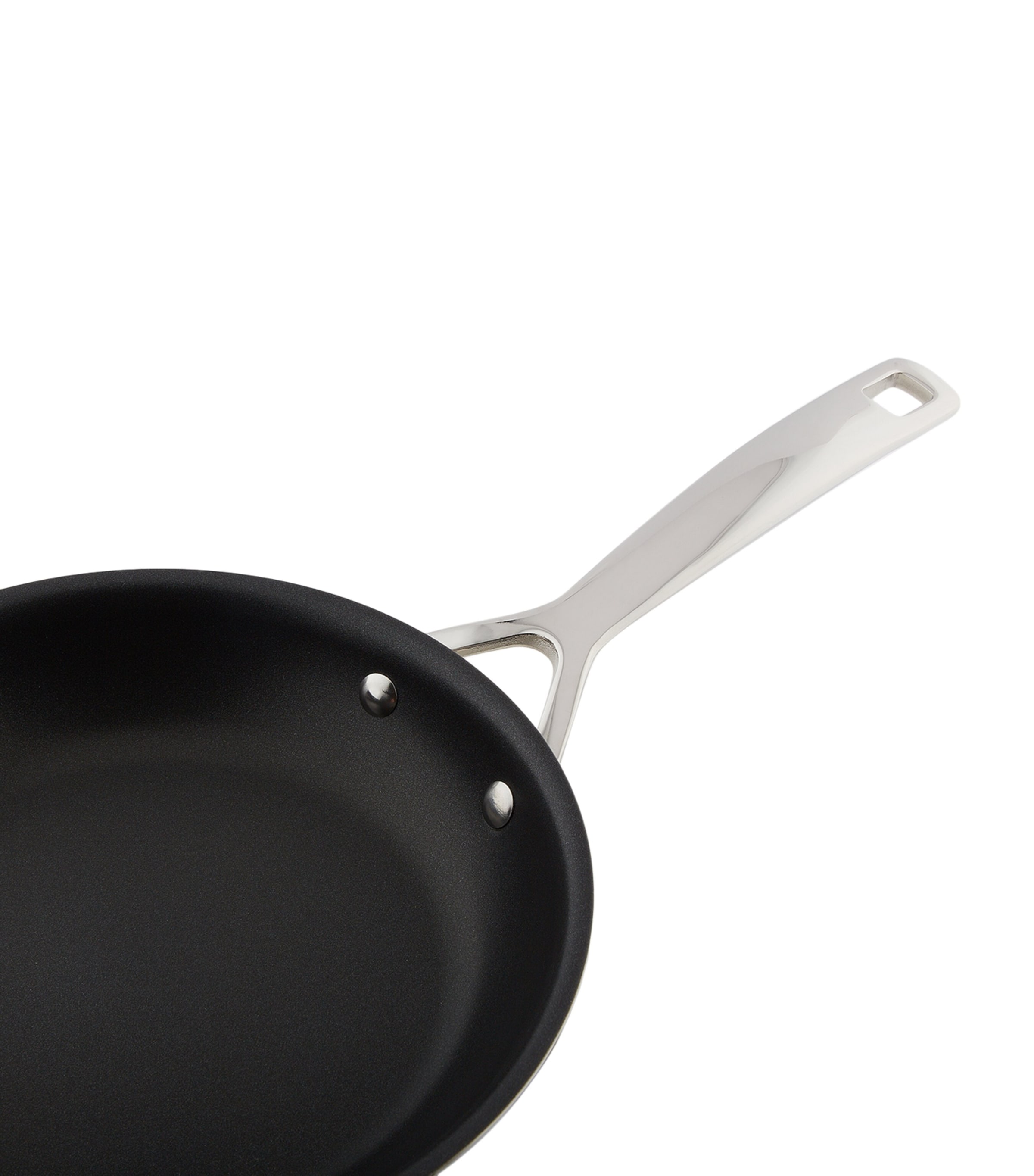 3-Ply Stainless Steel Non-Stick Omelette Pan (20cm) STEEL Image 2