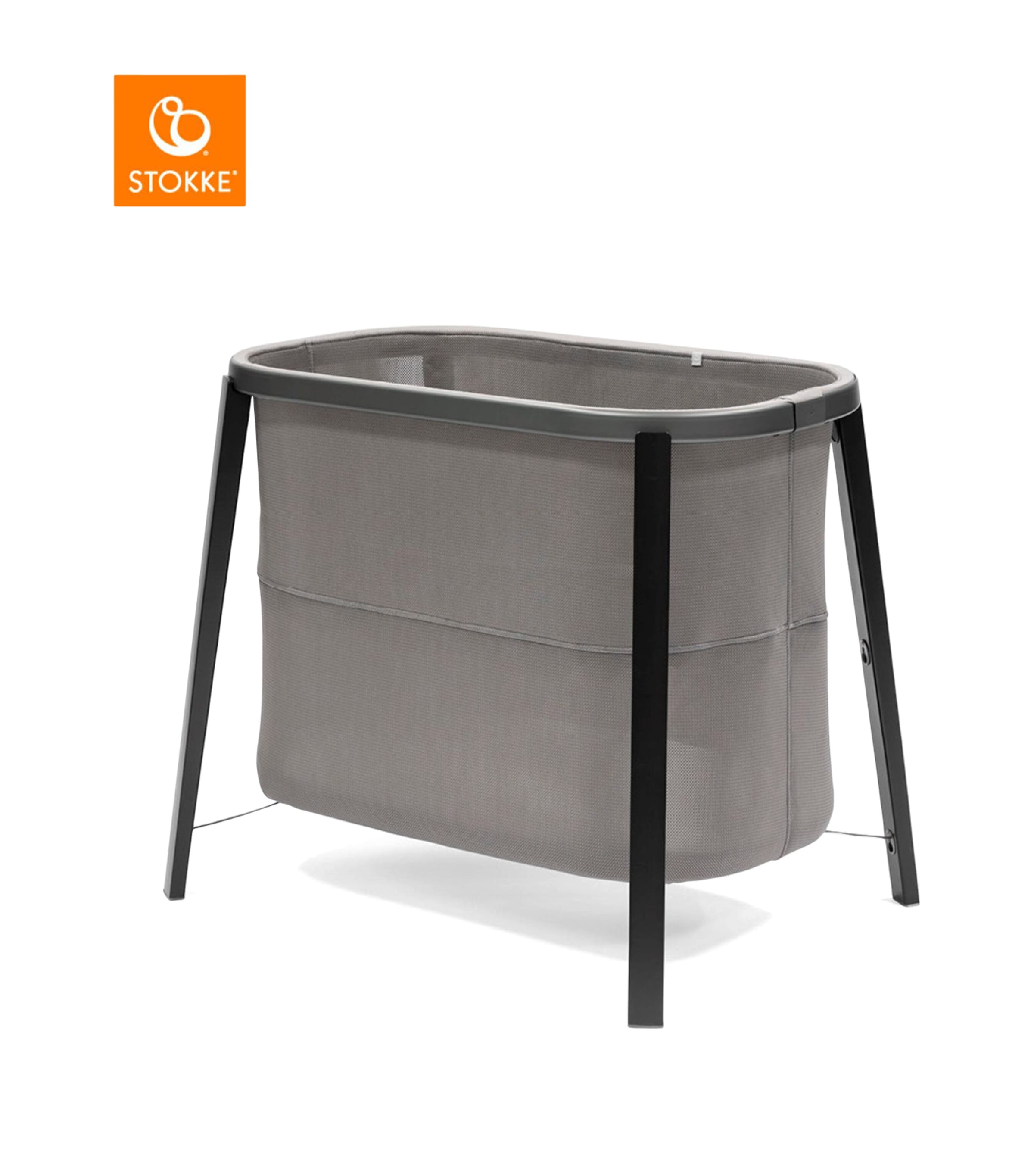 Snoozi Bassinet and Mattress (0-9 Months) GRAPHITE GREY? Image 2