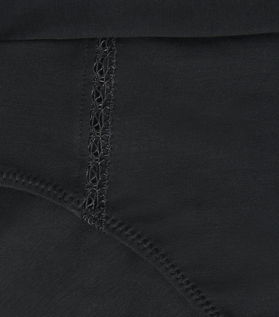 Maison Lejaby Womens Softness Briefs Black Image 4