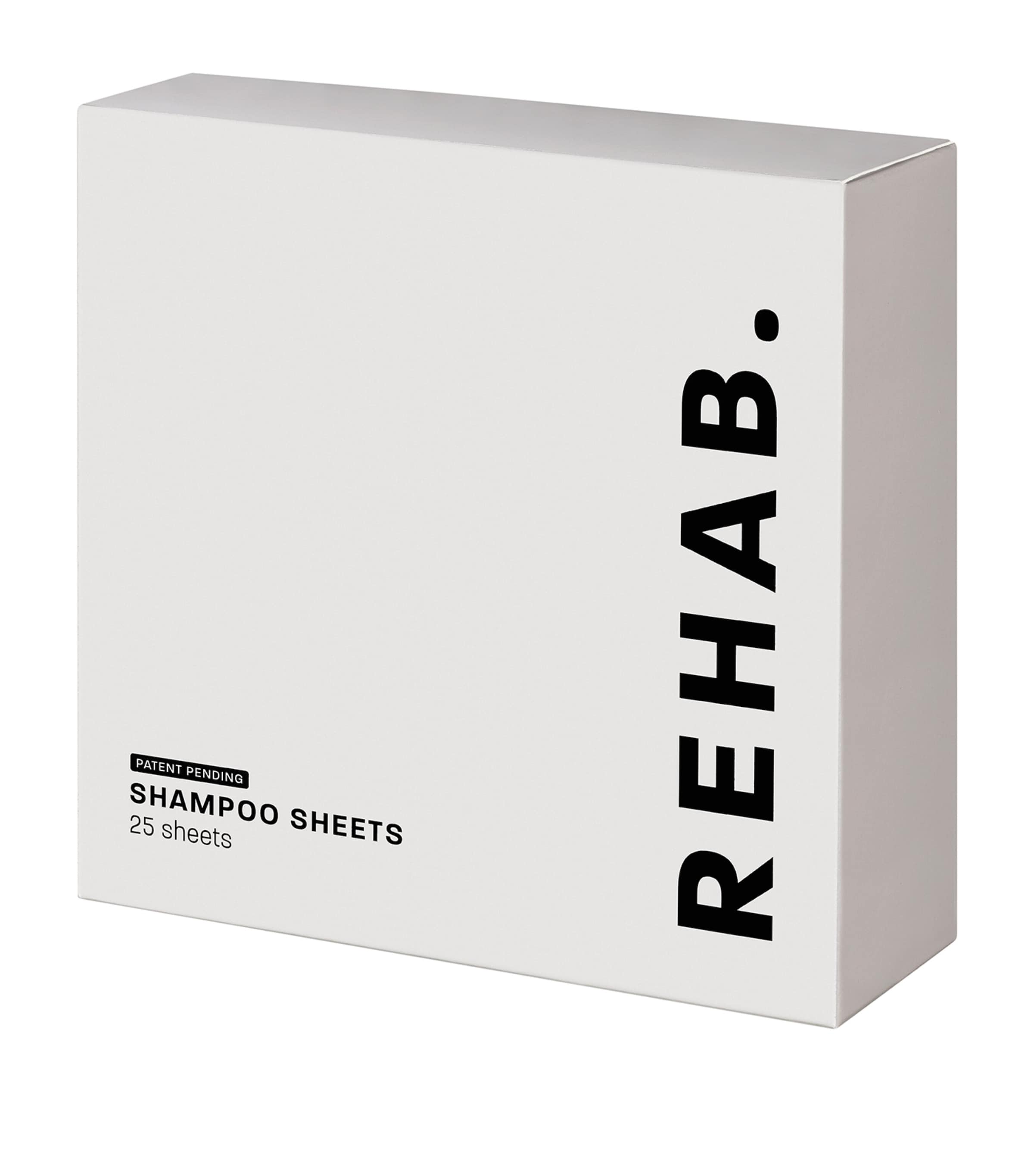 Rehab Shampoo Sheets