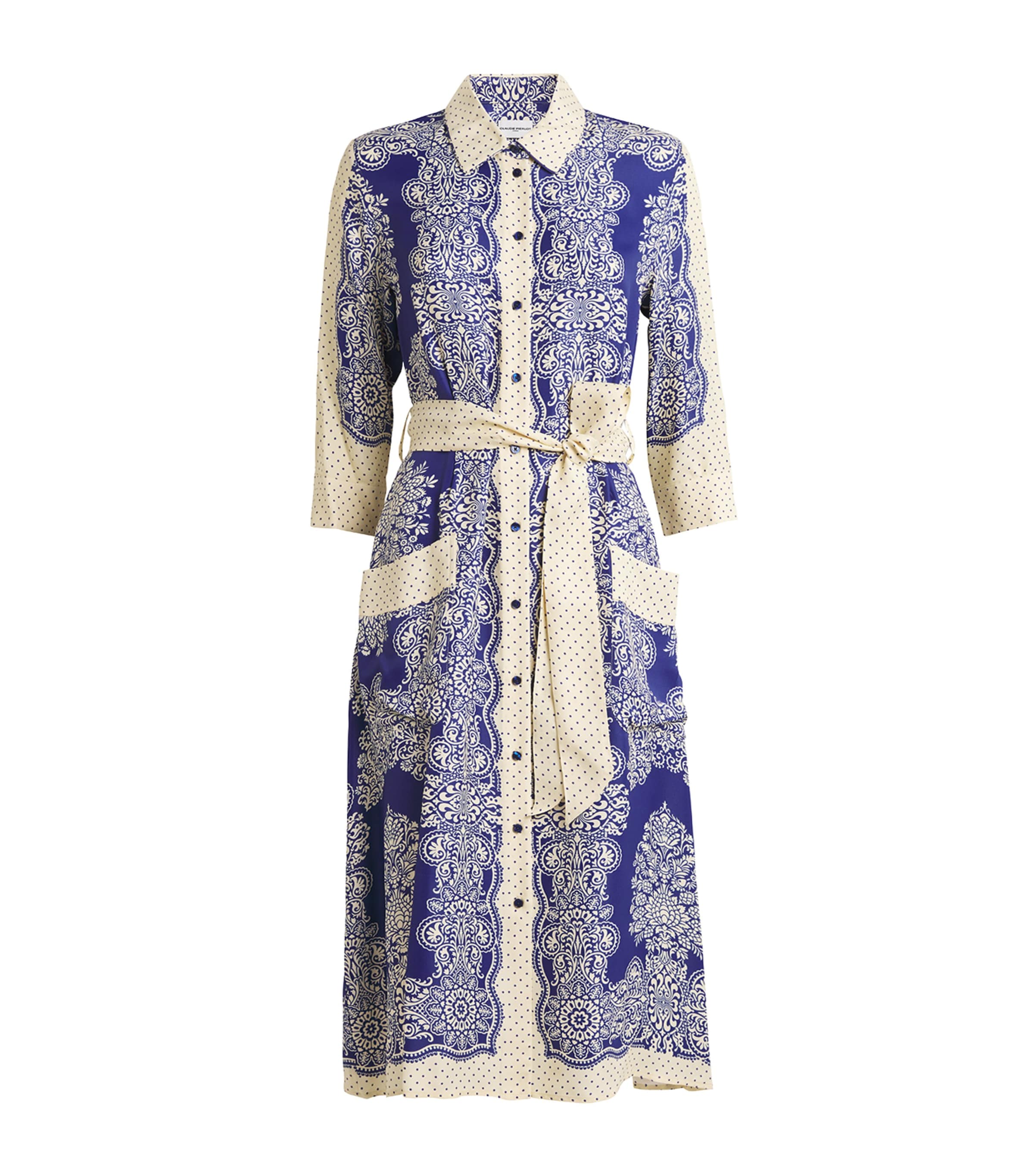 Claudie Pierlot Printed Midi Dress