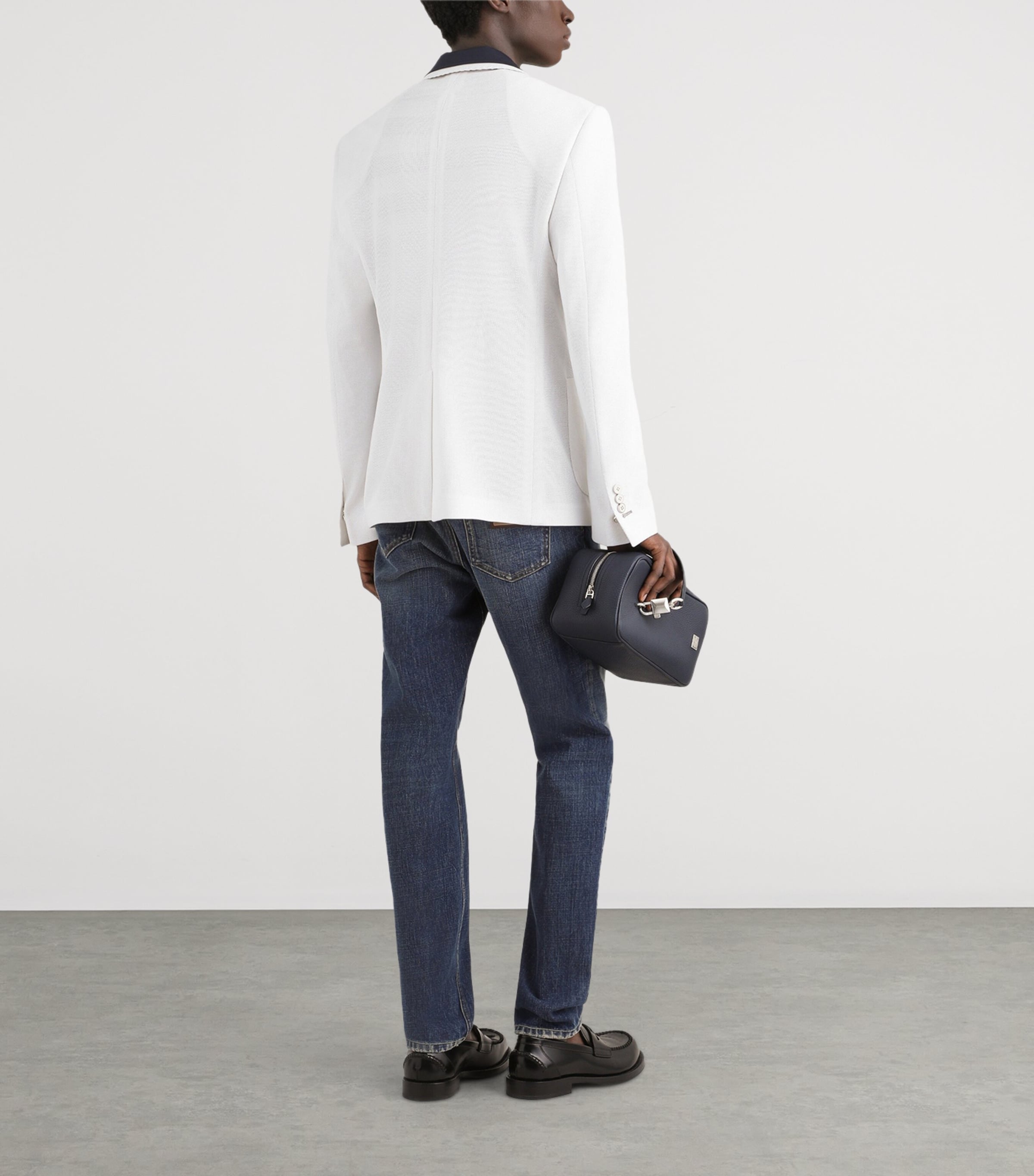 Dolce&Gabbana Mens Slim Jeans Combined Colou Image 3