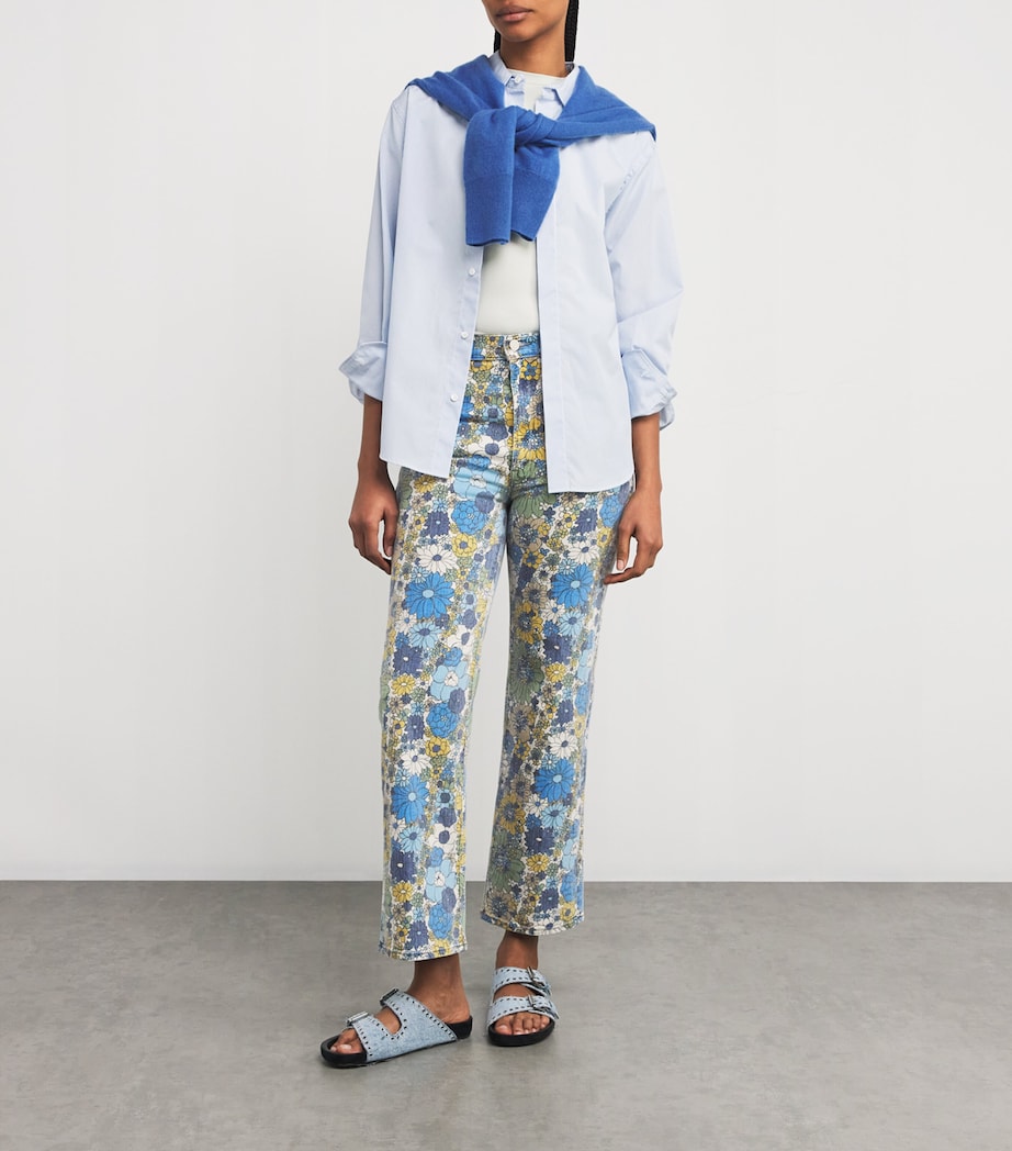 Floral The Rambler Straight Jeans DIRTBIKE FLOWERS Image 2