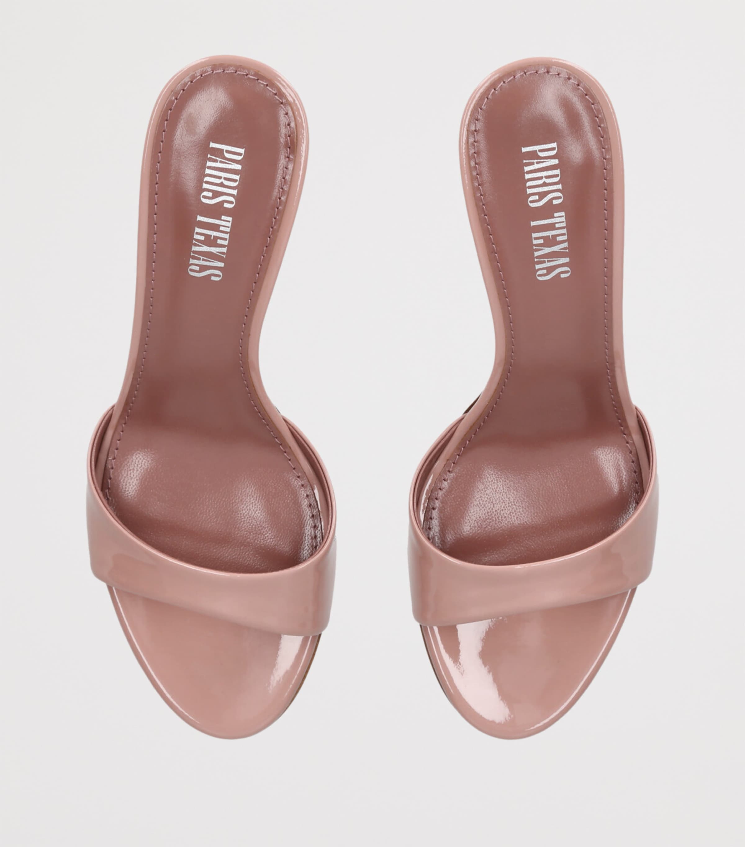 Patent Leather Lidia Mules 70 BLUSH Image 4